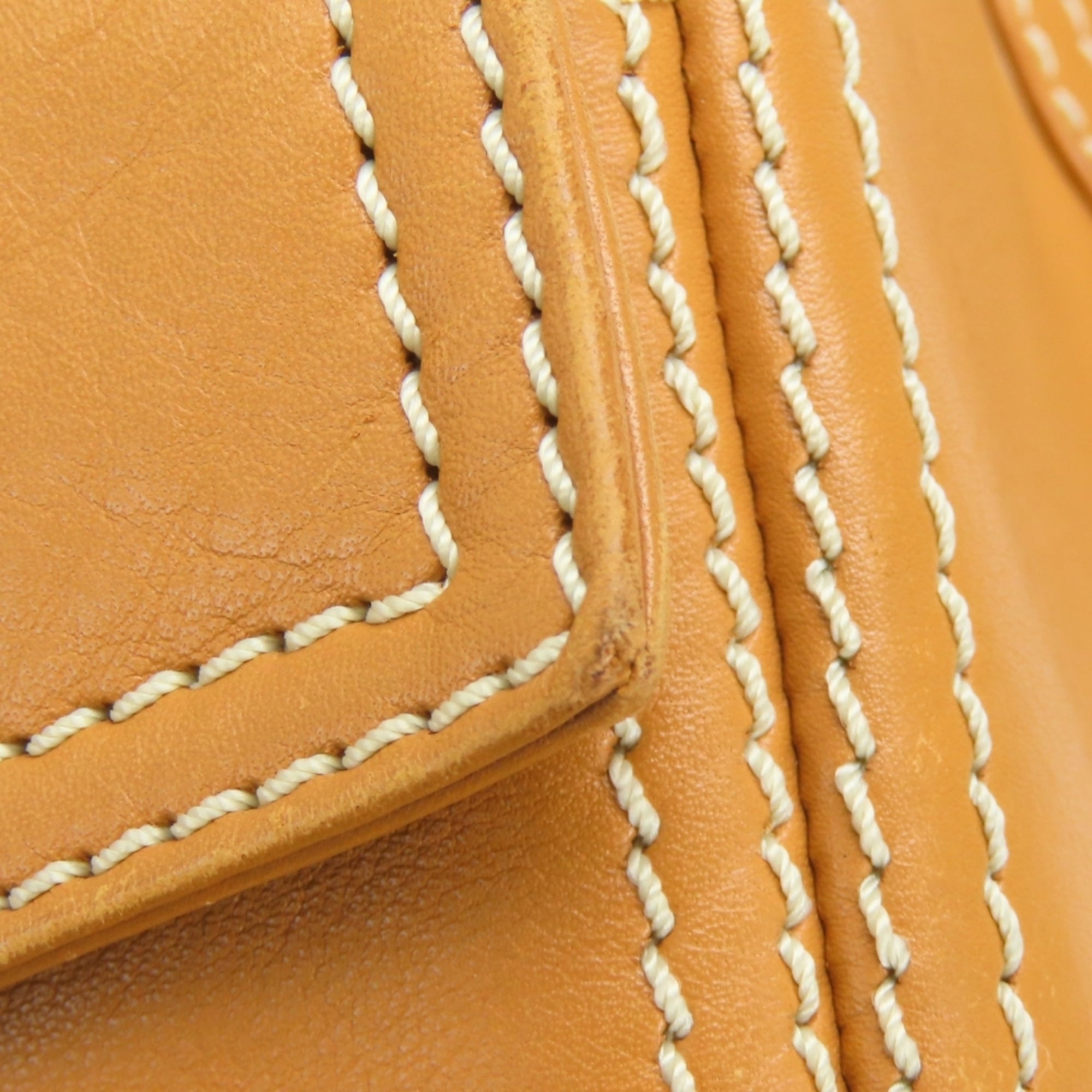 Celine Boogie Brown Camel Leather Handbag (Pre-Owned)