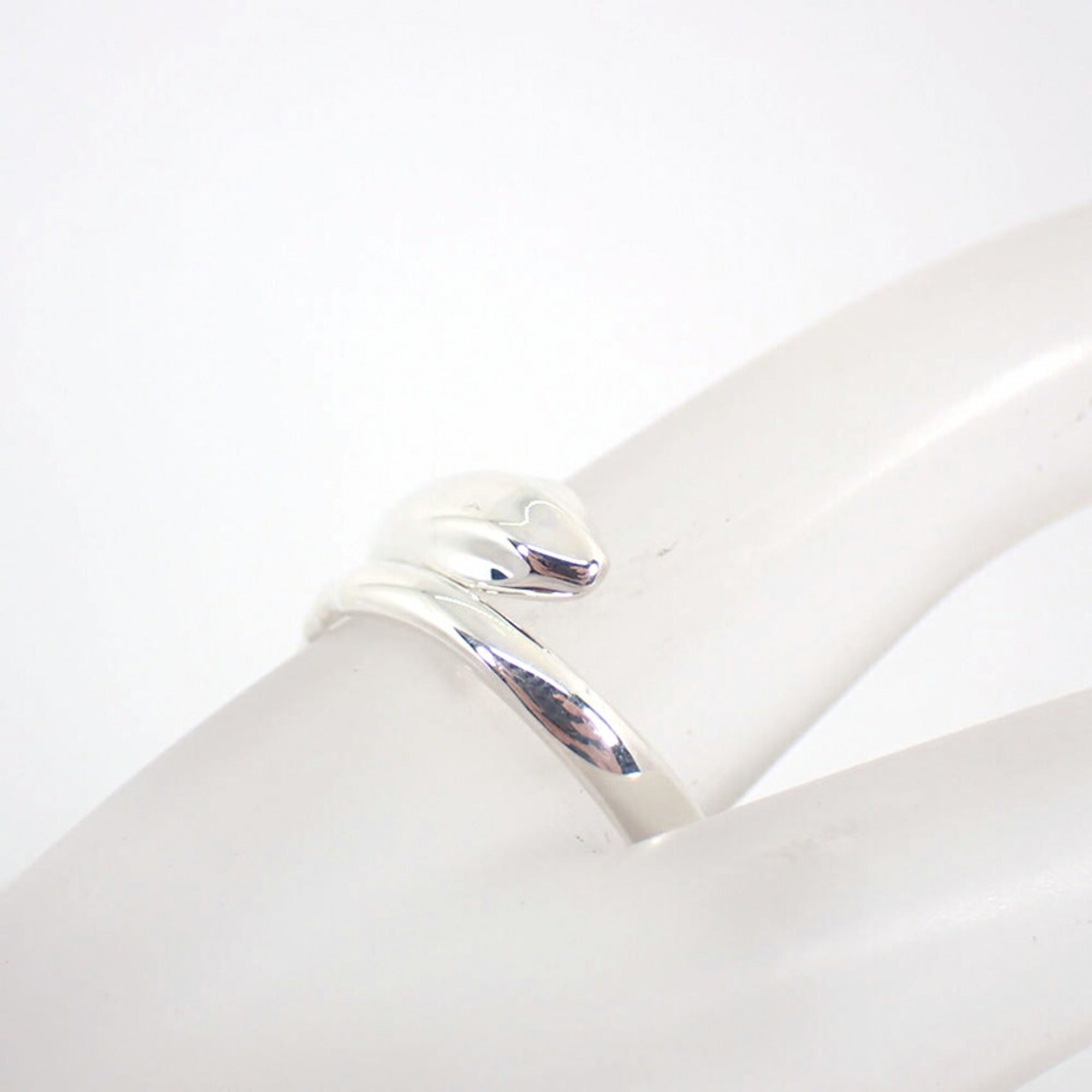 Tiffany Sterling Silver 925 Band Ring (Pre-Owned)