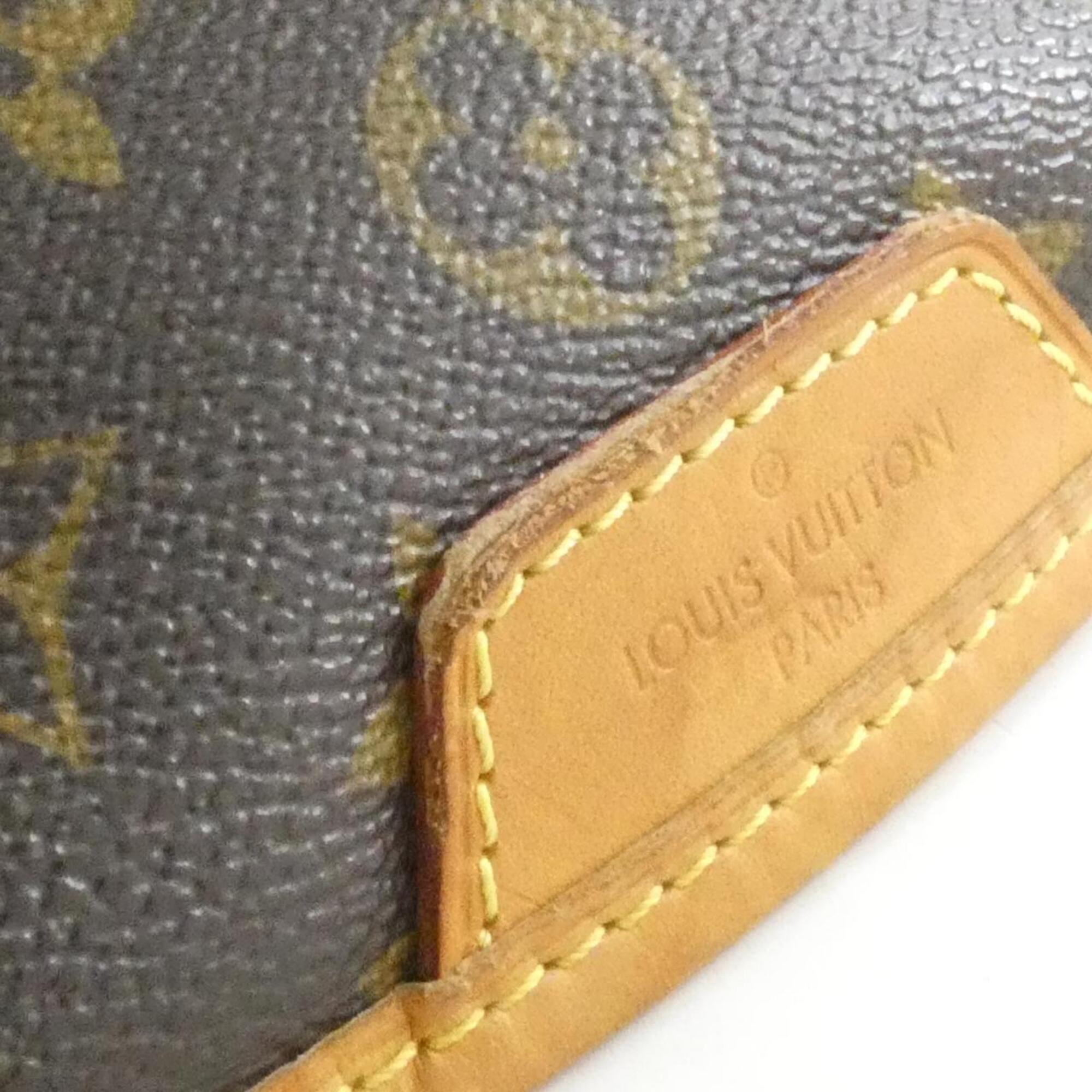 Louis Vuitton Marron Coated Canvas Shoulder Bag (Pre-Owned)