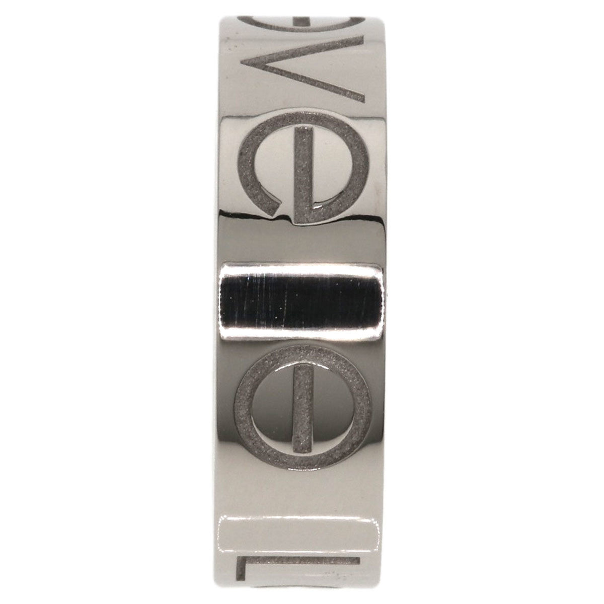 Cartier Silver White Gold (18K) Band Ring (Pre-Owned)