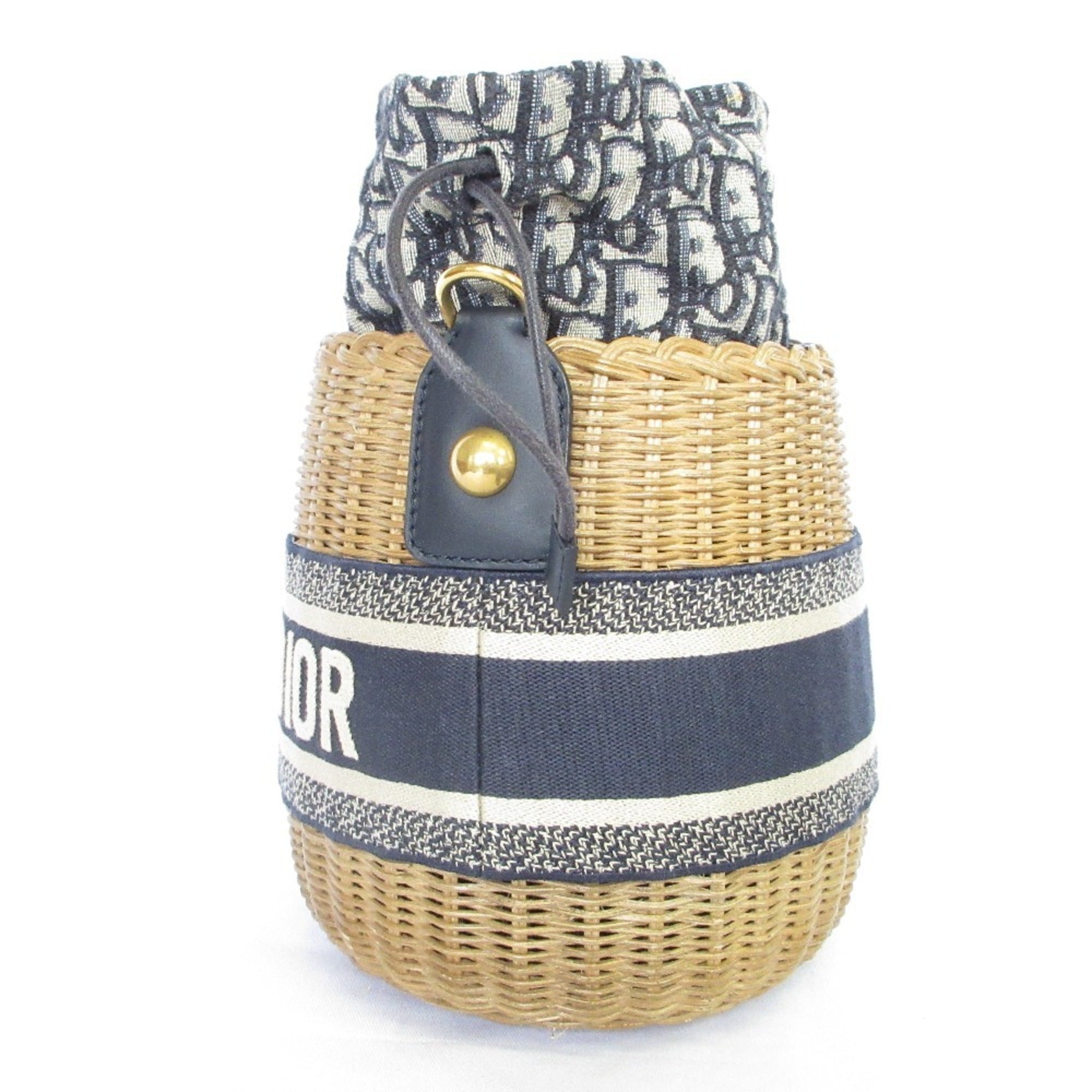 Christian Dior Navy Shoulder Bag (Pre-Owned)