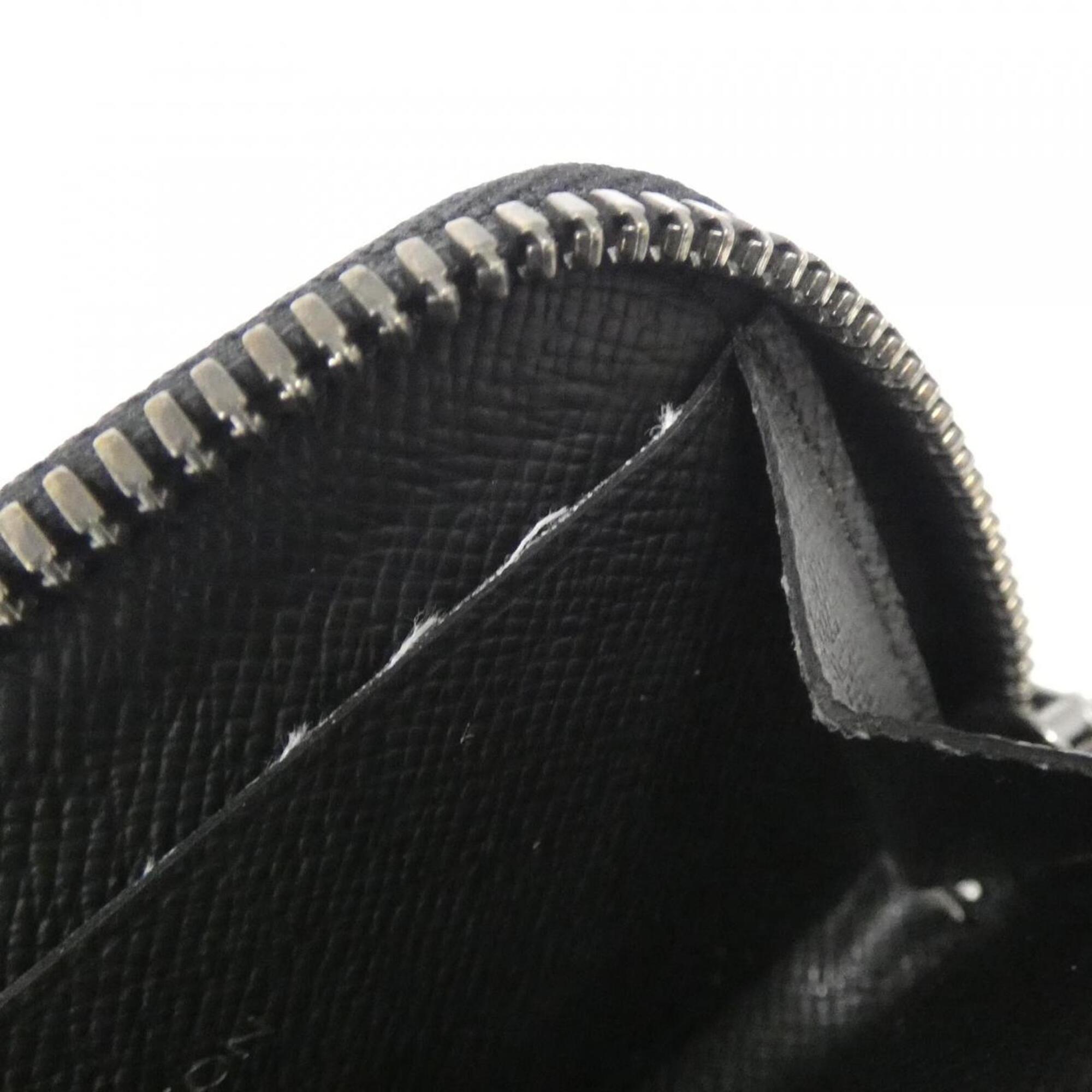 Louis Vuitton Black Coated Canvas Coin Purse/Coin Case (Pre-Owned)