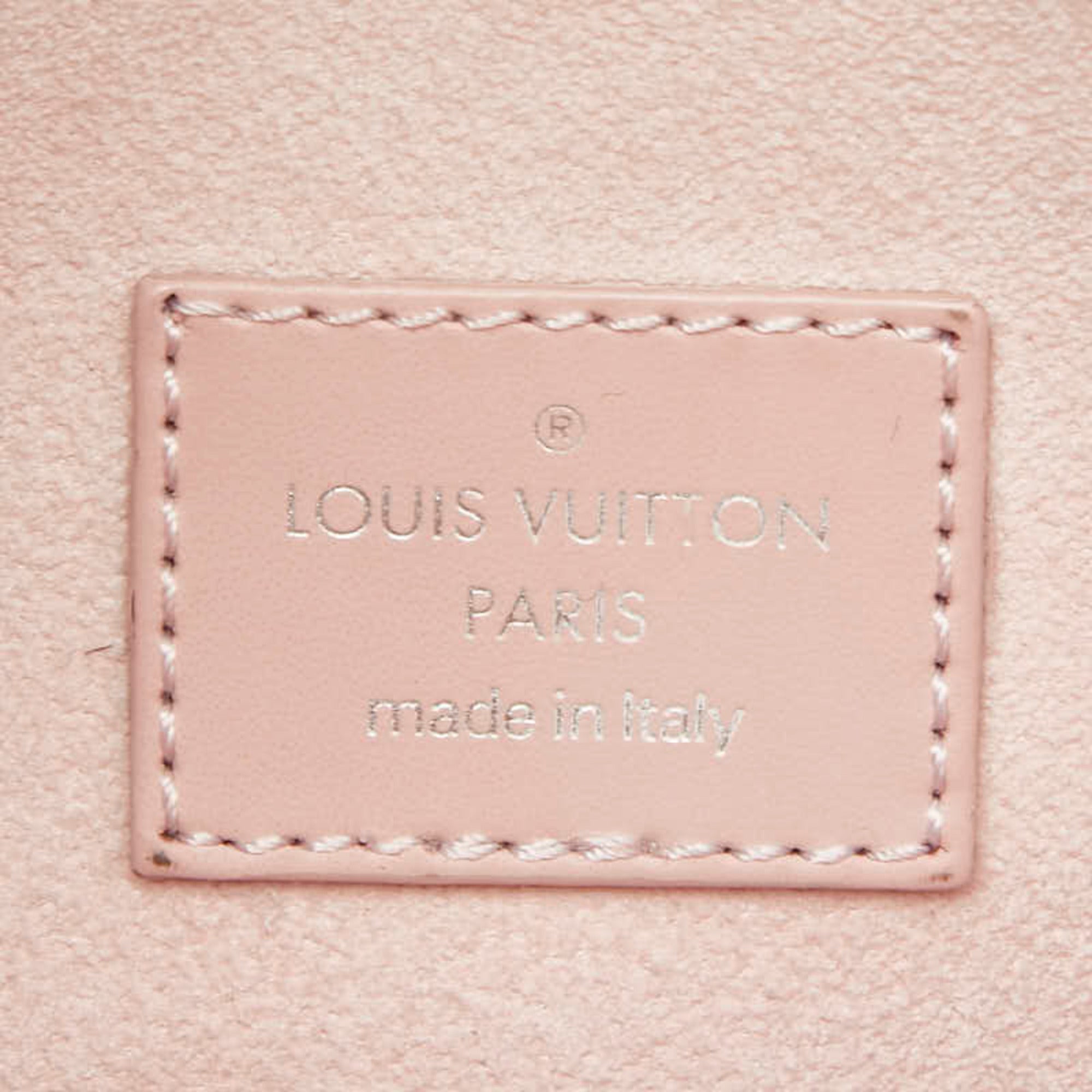 Louis Vuitton Pink Rose Ballerine Leather Pochette Shoulder Bag (Pre-Owned)