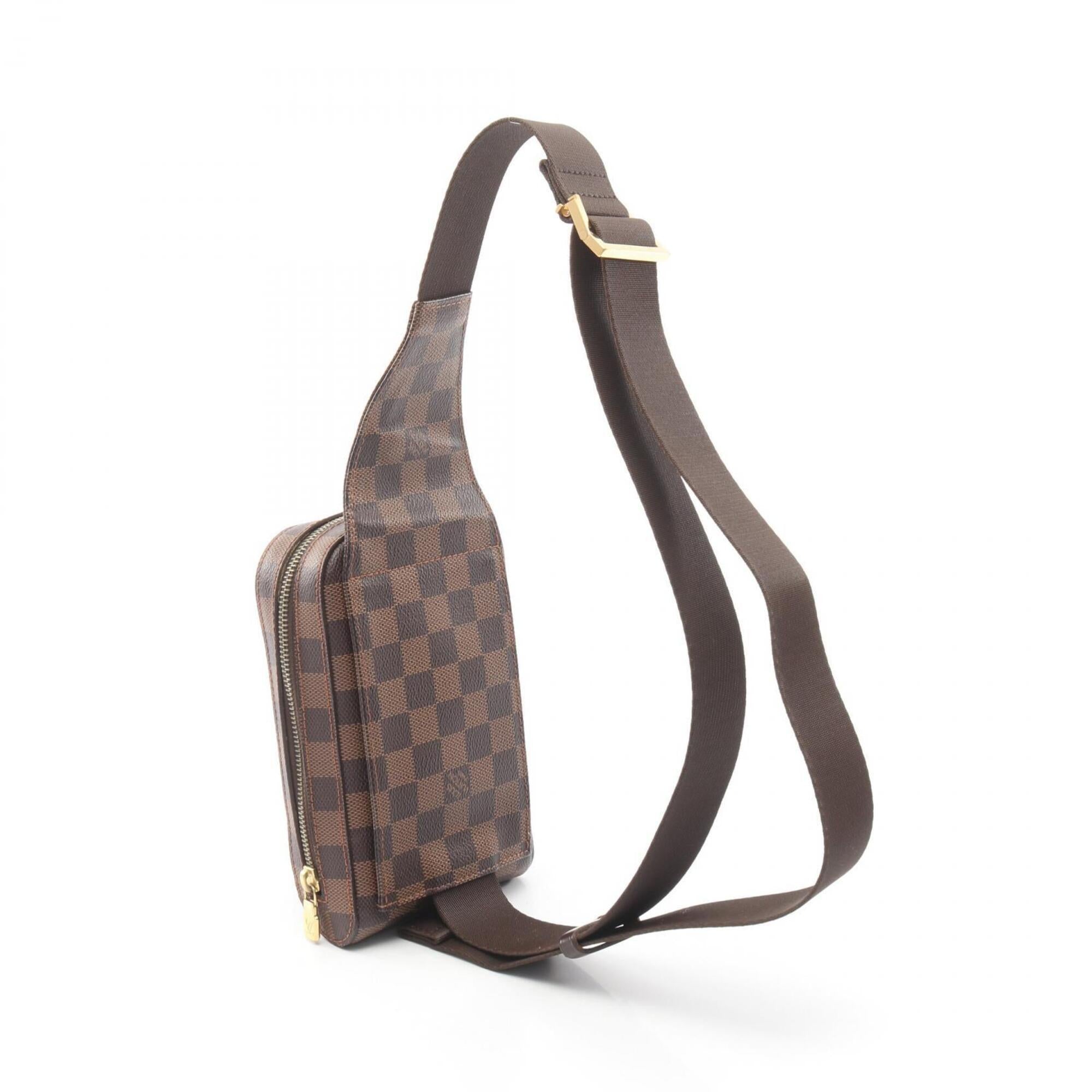 Louis Vuitton Brown Damier Canvas Coated Canvas Fanny Pack Sling Bag (Pre-Owned)