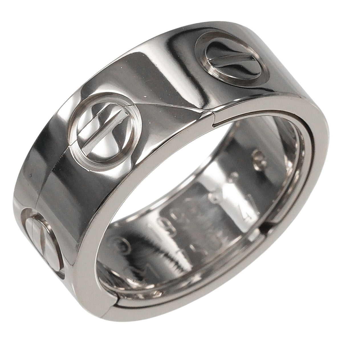 Cartier White Gold (18K) Band Ring (Pre-Owned)