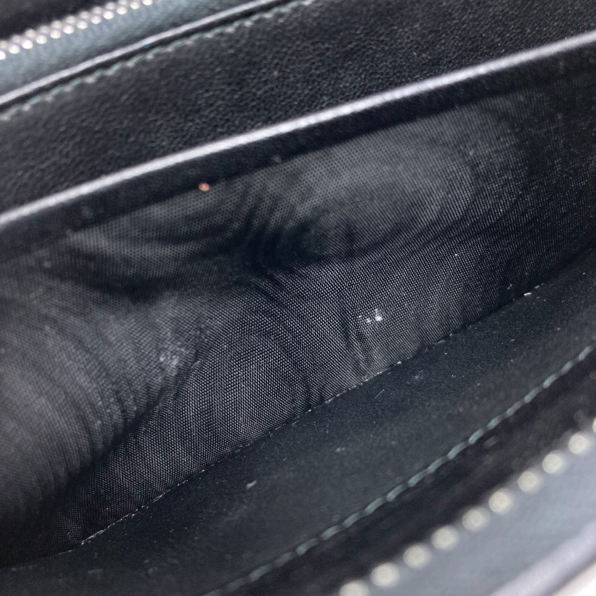 Bottega Veneta Intrecciato Black Leather Long Wallet (Bi-Fold) (Pre-Owned)