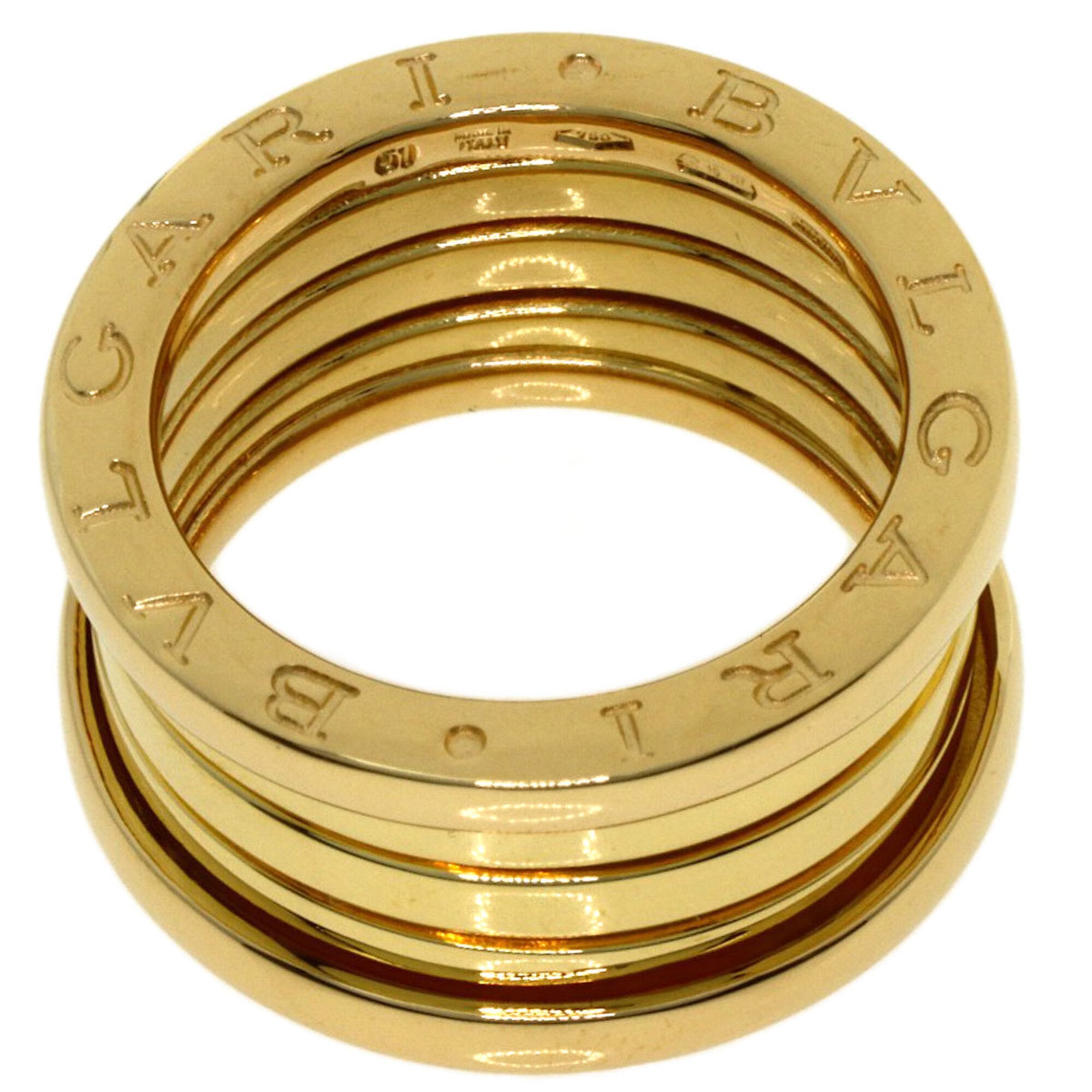 Bvlgari Yellow Gold Yellow Gold (18K) Band Ring (Pre-Owned)