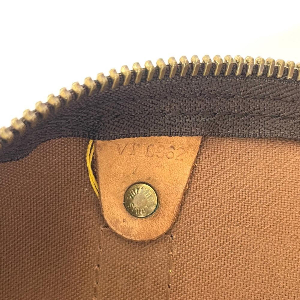 Louis Vuitton Brown Monogram Canvas Boston Bag (Pre-Owned)