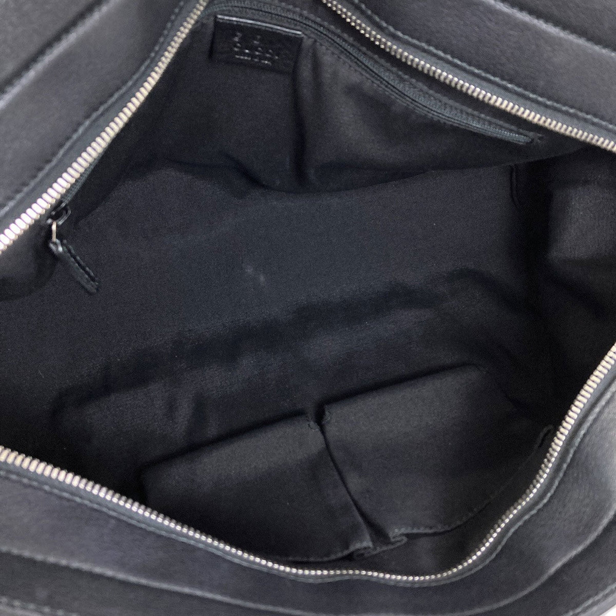 Gucci Black Leather Tote Bag (Pre-Owned)