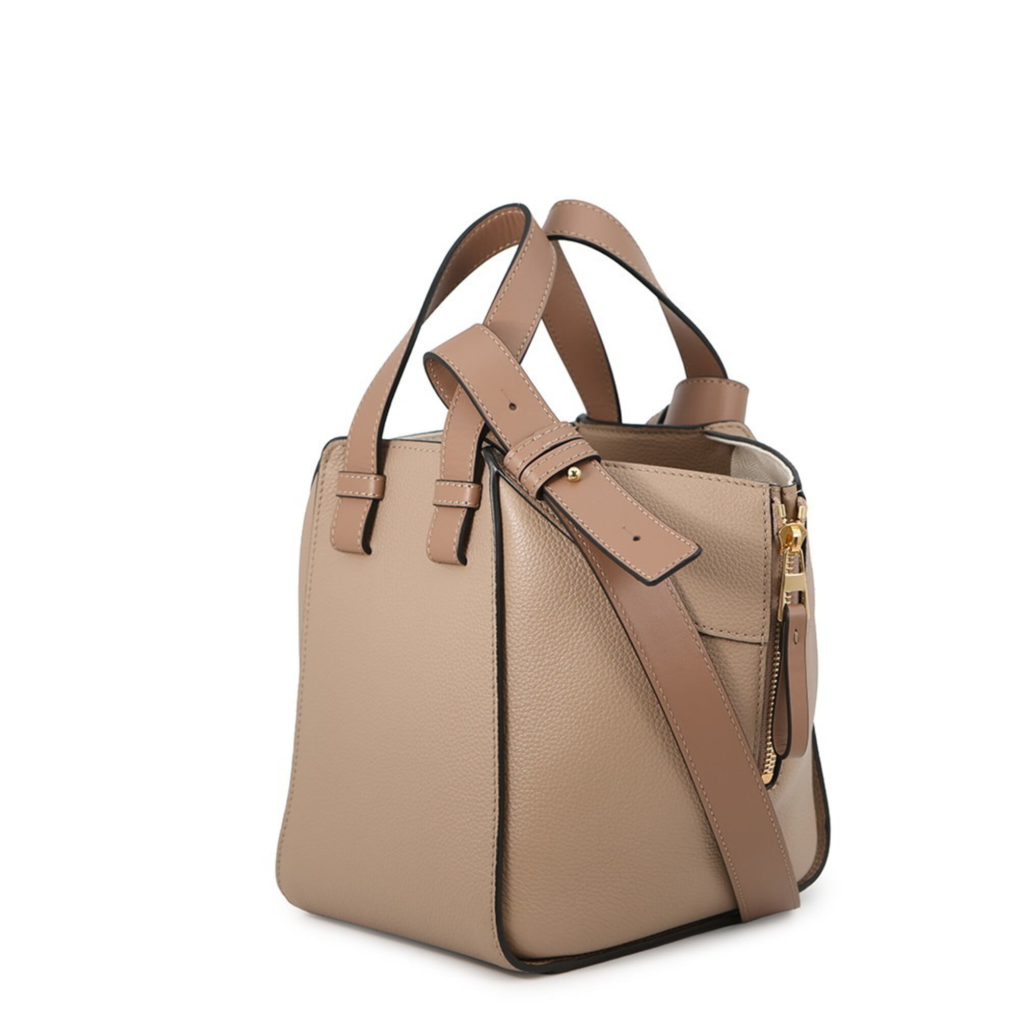 Loewe Beige Sand Leather Handbag (Pre-Owned)