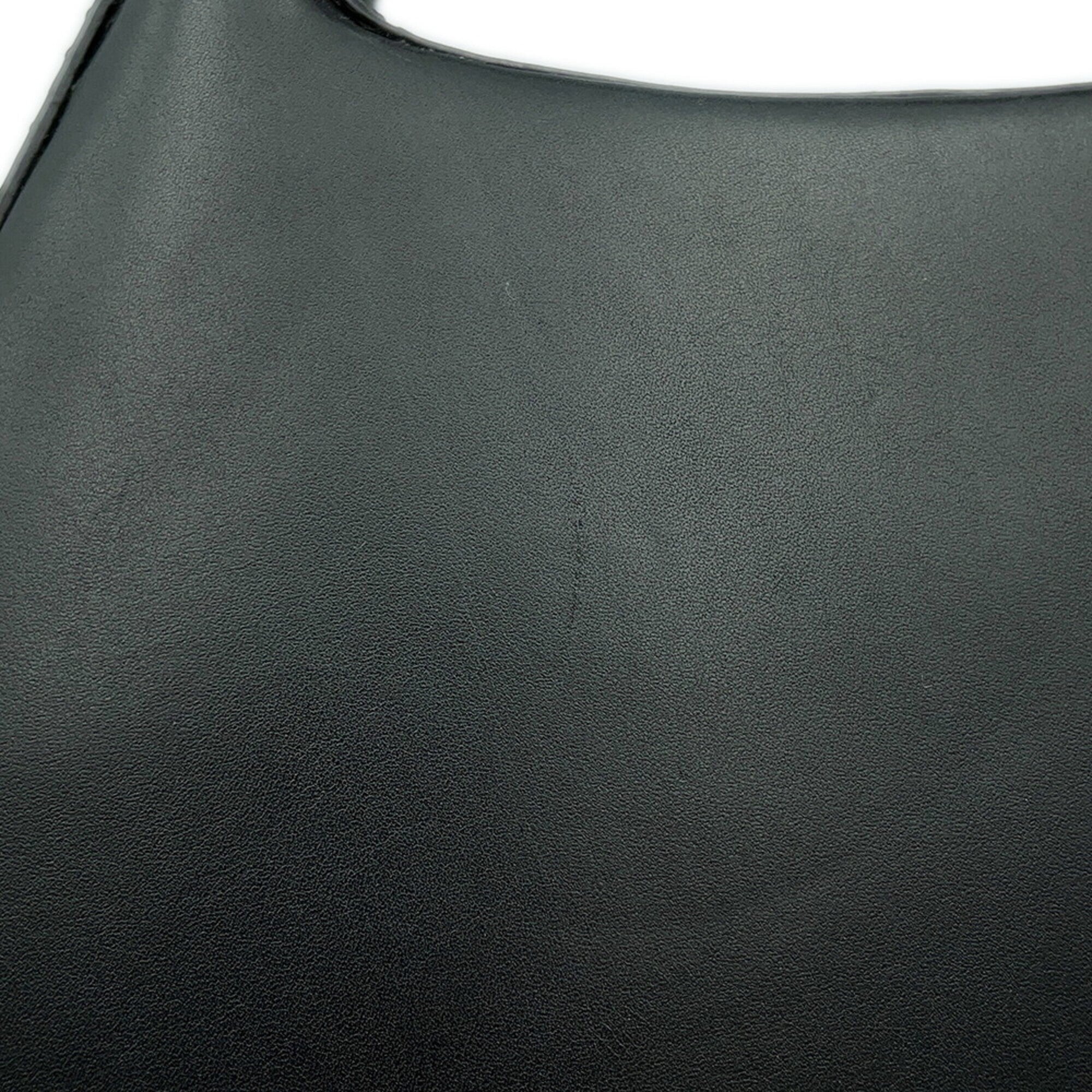 Loewe Black Leather Handbag Shoulder Bag (Pre-Owned)