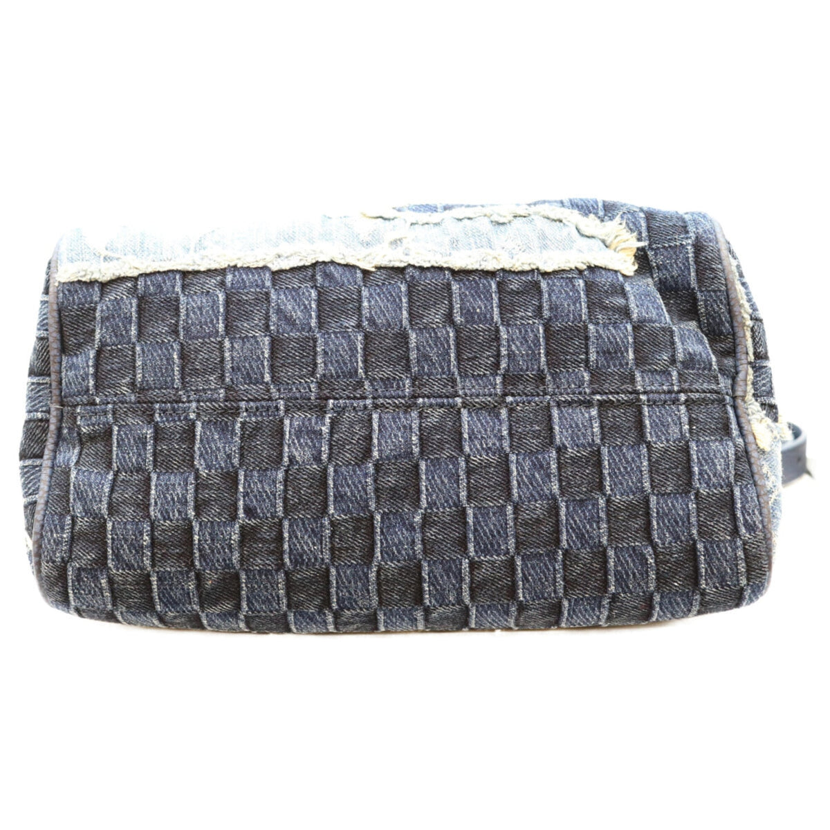 Louis Vuitton Gold Monogram Denim Boston Bag Shoulder Bag (Pre-Owned)