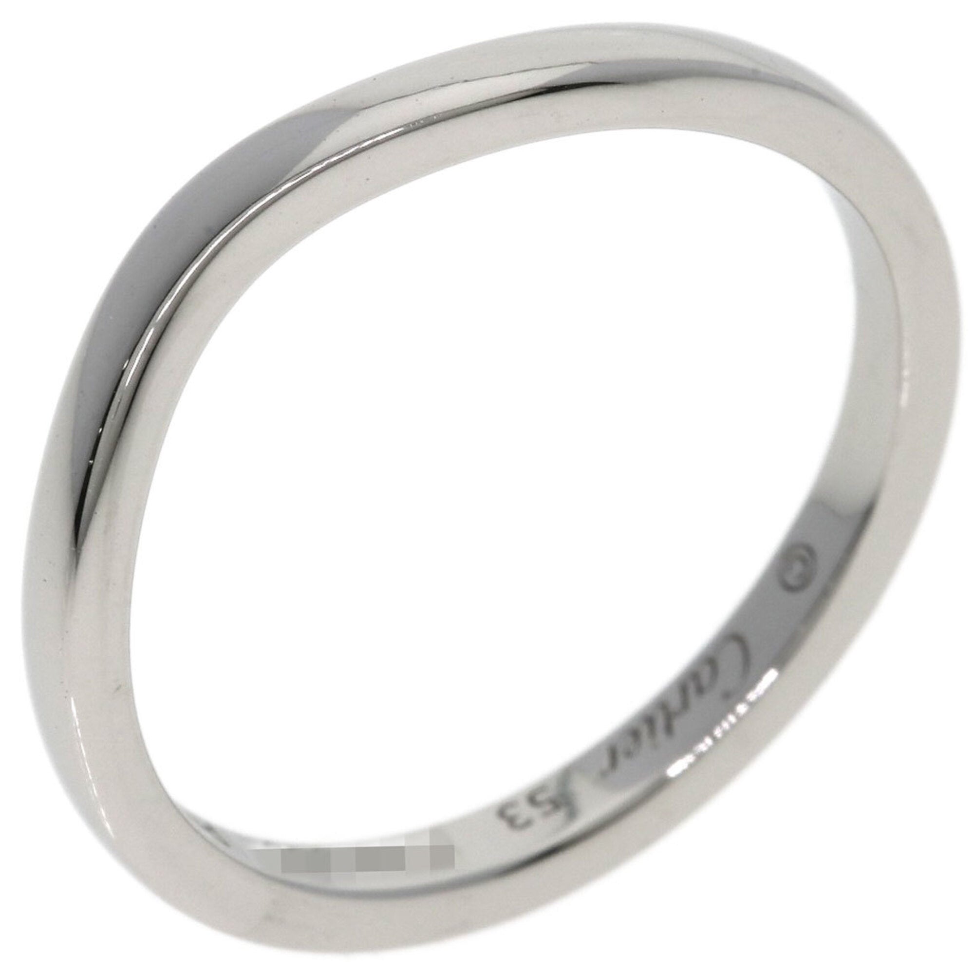 Cartier Platinum 950 Band Ring (Pre-Owned)