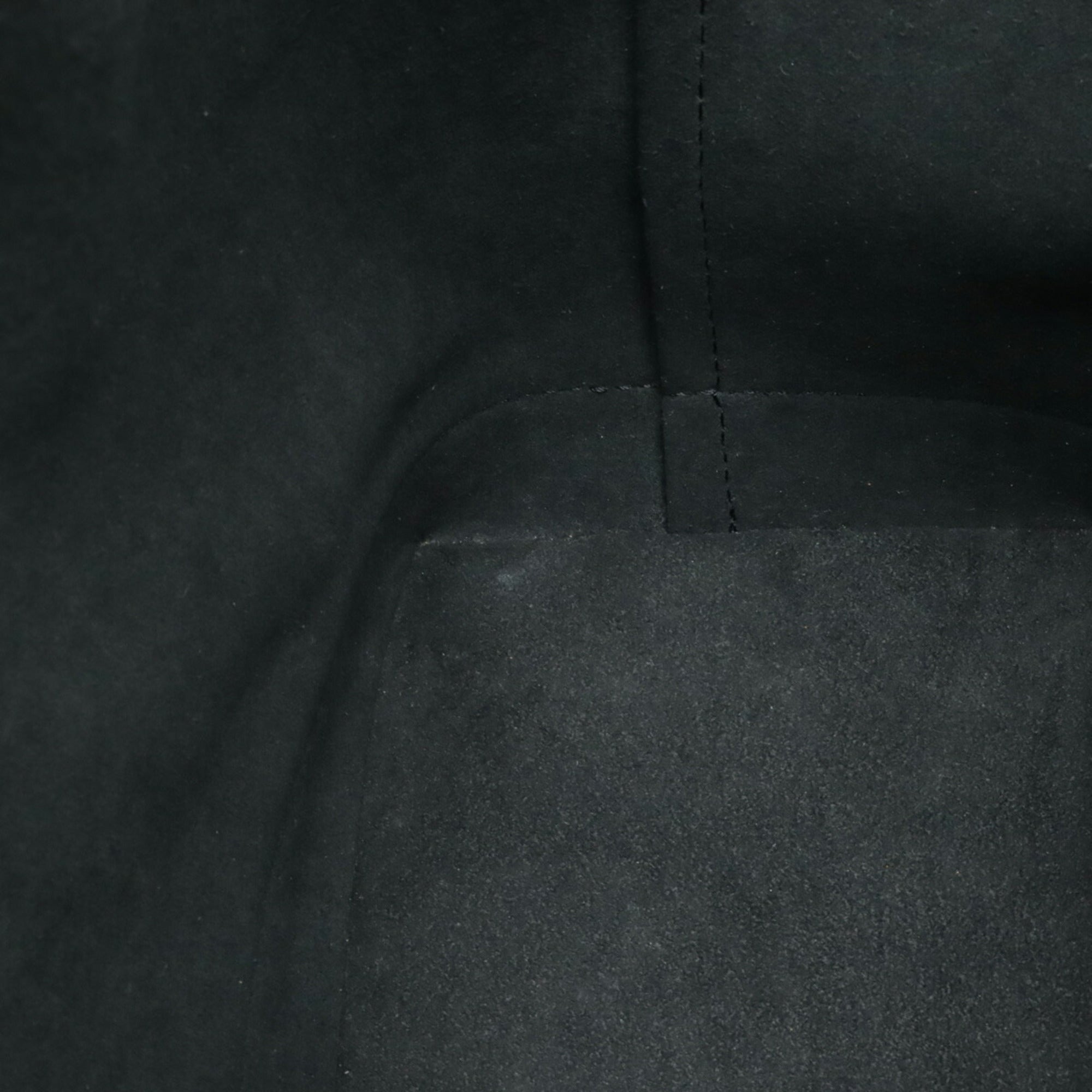 Louis Vuitton Black Noir Leather Backpack (Pre-Owned)