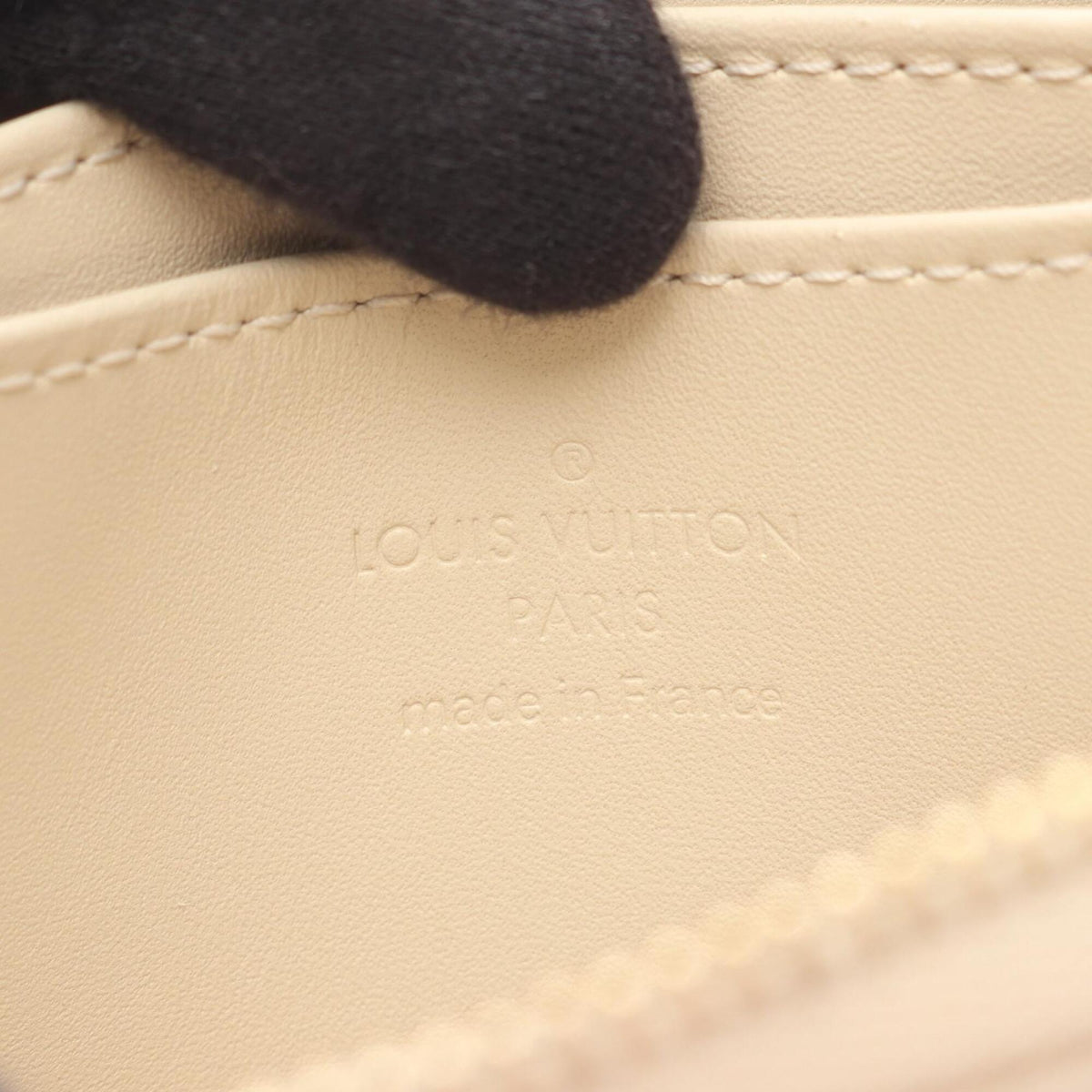 Louis Vuitton Beige Blanc Corail Green Pink Vernis Leather Coin Purse/Coin Case (Pre-Owned)