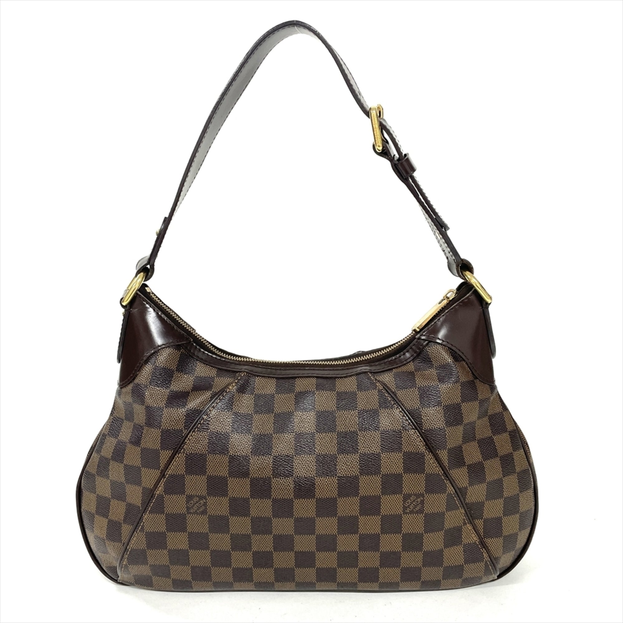 Louis Vuitton Brown Damier Canvas Shoulder Bag (Pre-Owned)