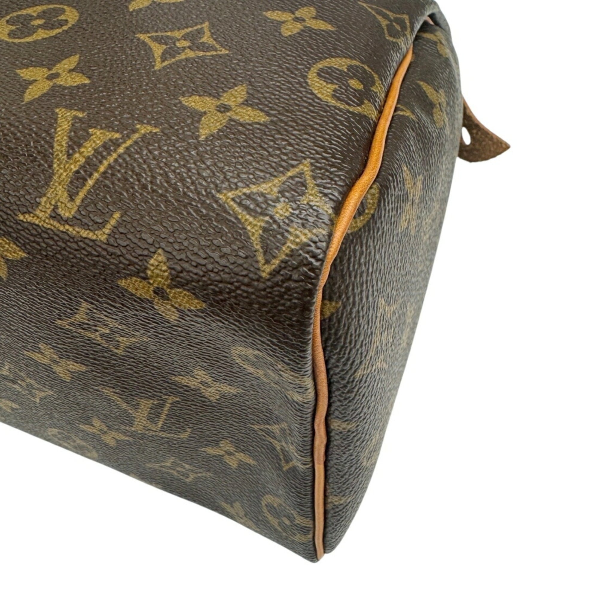 Louis Vuitton Brown Monogram Boston Bag Handbag (Pre-Owned)