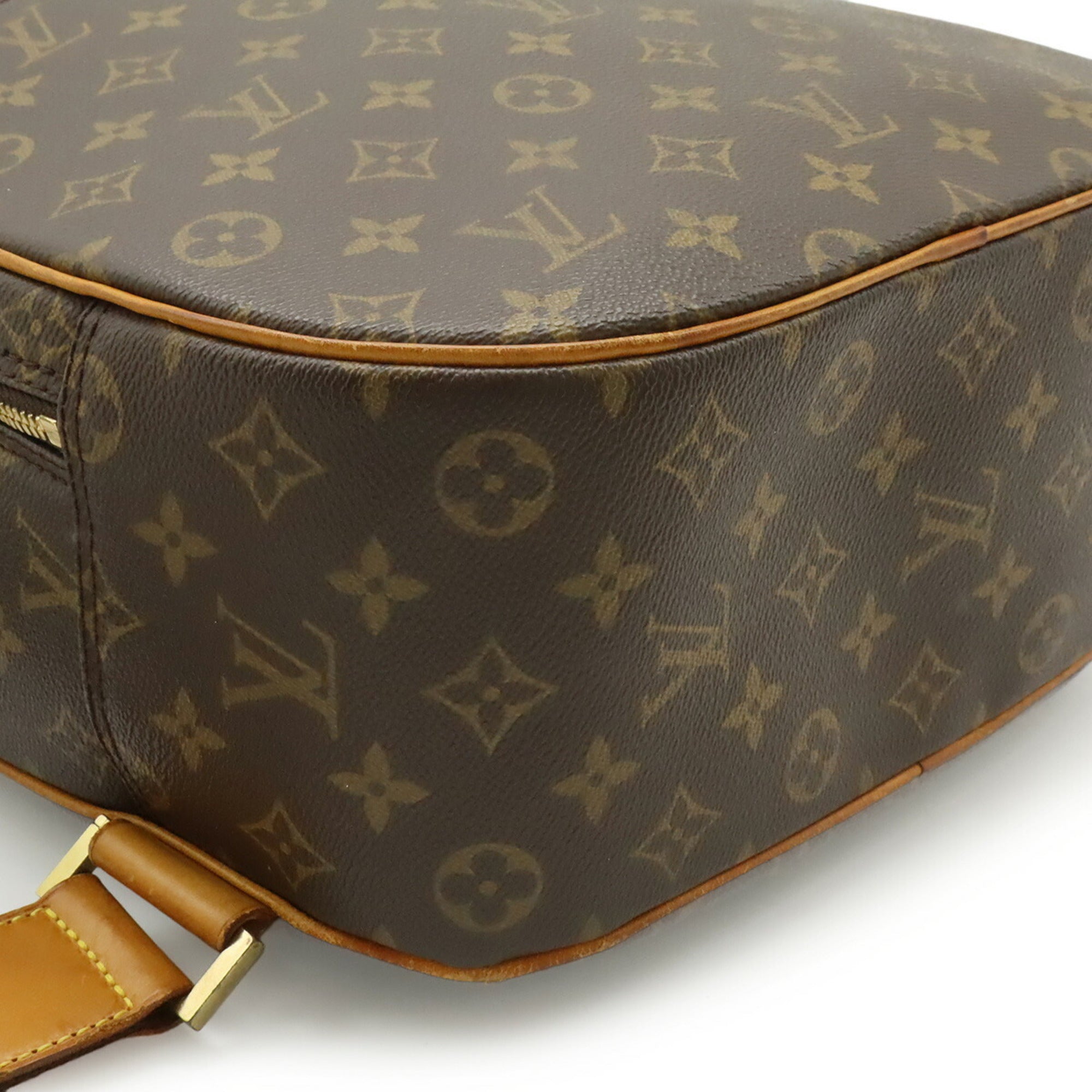 Louis Vuitton Brown Monogram Monogram Canvas Coated Canvas Handbag Shoulder Bag (Pre-Owned)