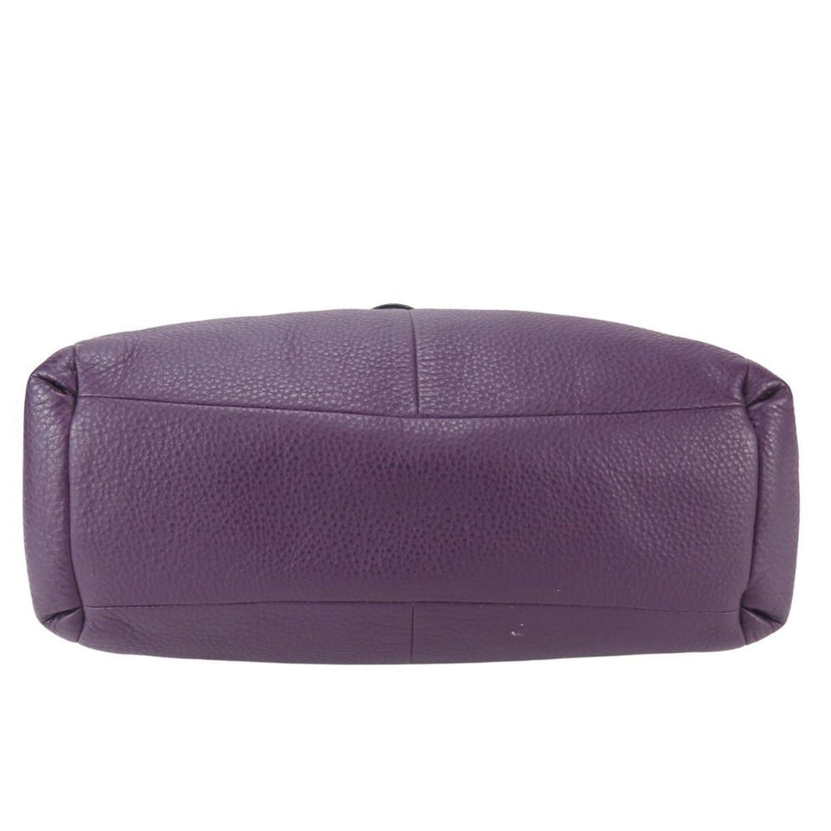 Coach Purple Leather Tote Bag (Pre-Owned)