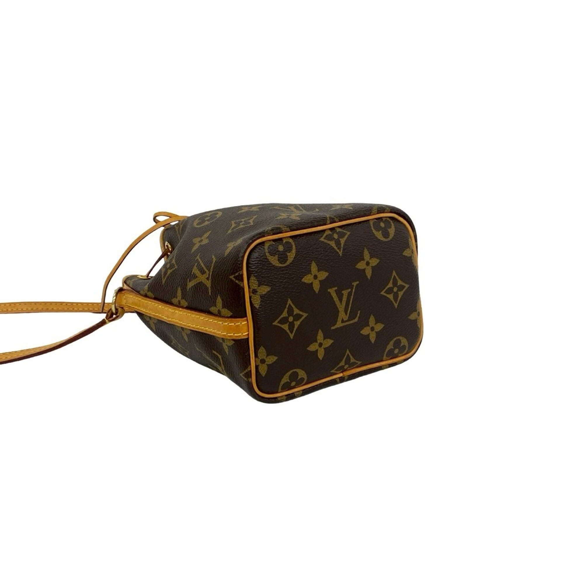 Louis Vuitton Brown Leather Pvc Pochette Shoulder Bag (Pre-Owned)
