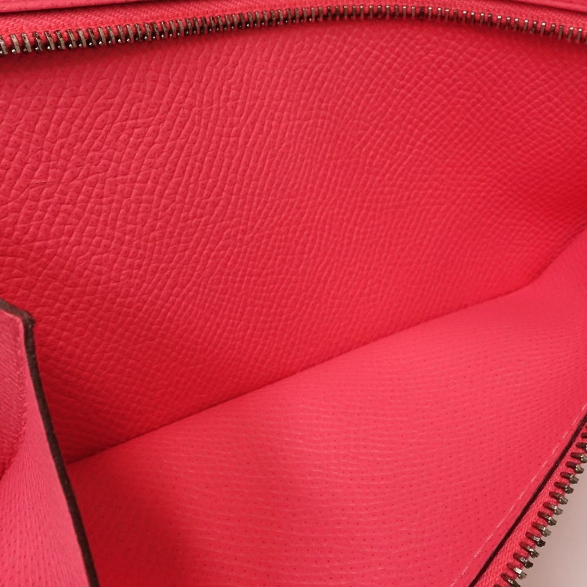 Hermes Pink Epsom Leather Long Wallet (Bi-Fold) (Pre-Owned)