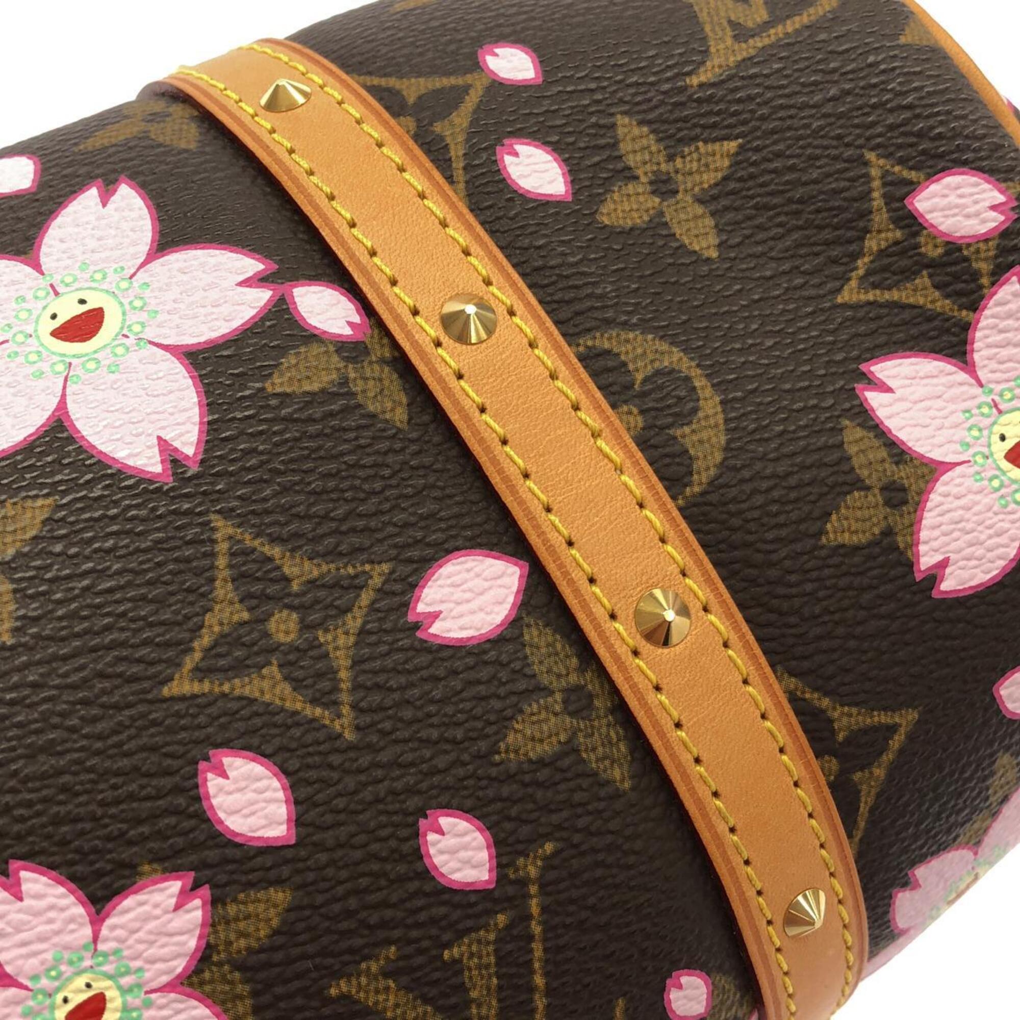 Louis Vuitton Marron Coated Canvas Handbag (Pre-Owned)