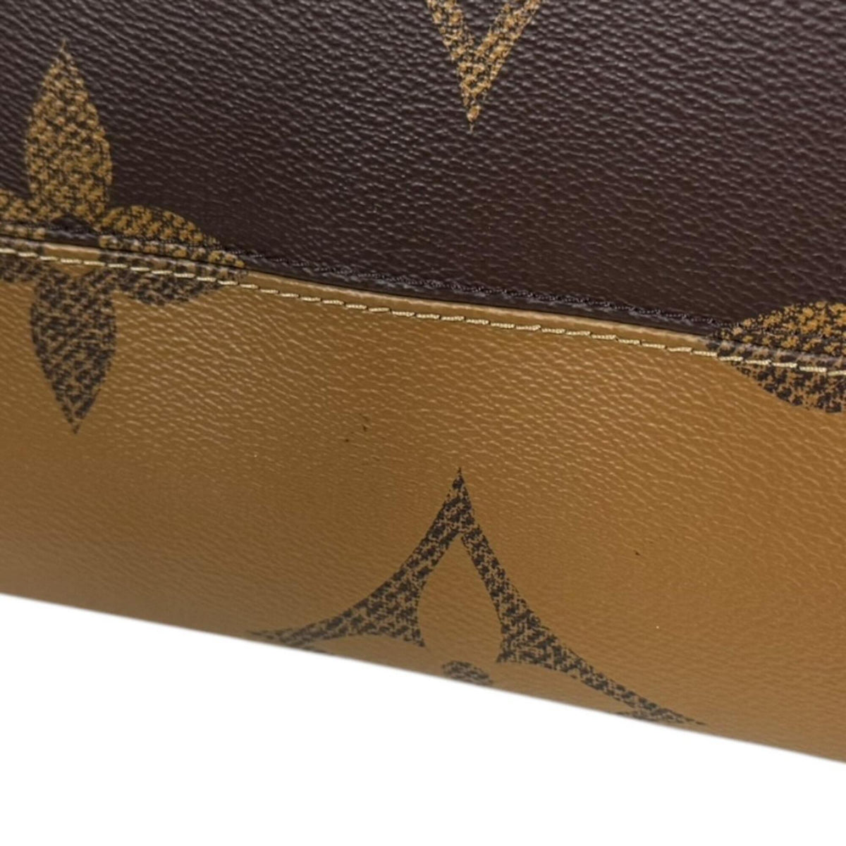 Louis Vuitton Brown Monogram Reverse Monogram Handbag Shoulder Bag (Pre-Owned)