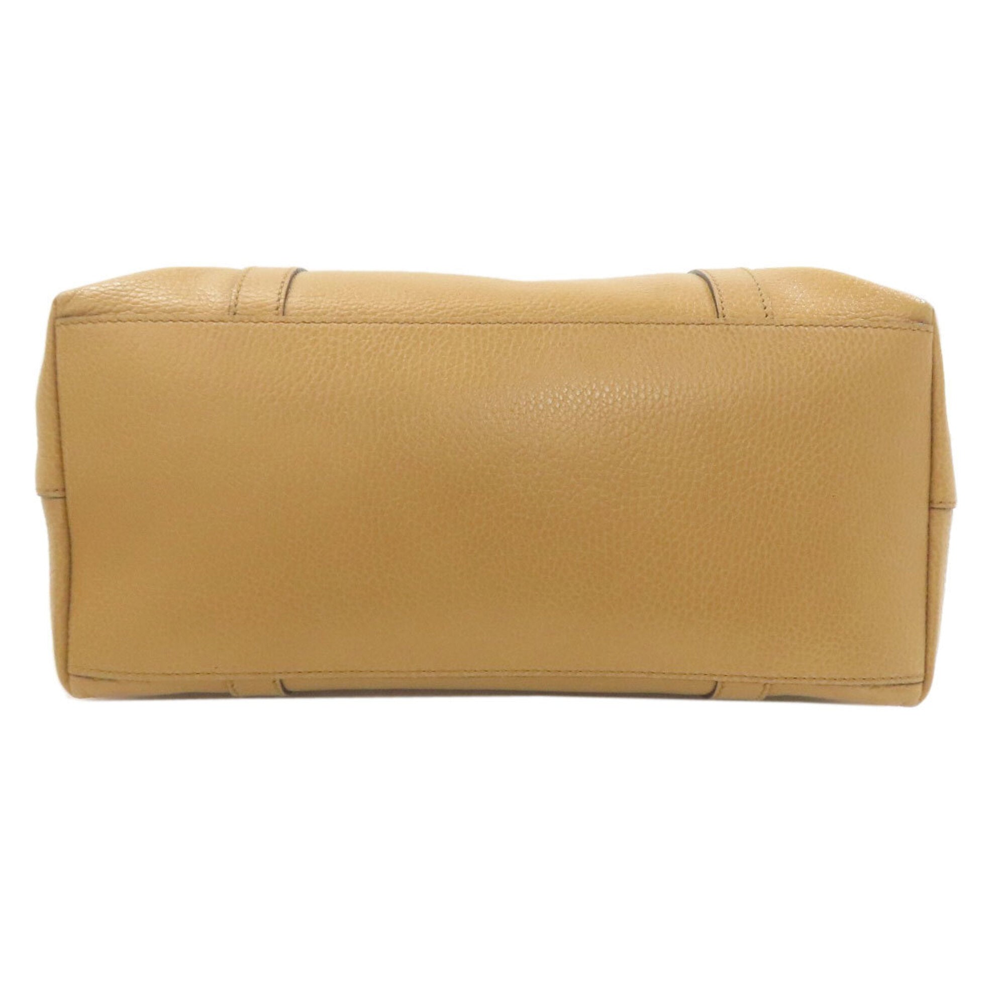 Gucci Beige Leather Tote Bag (Pre-Owned)