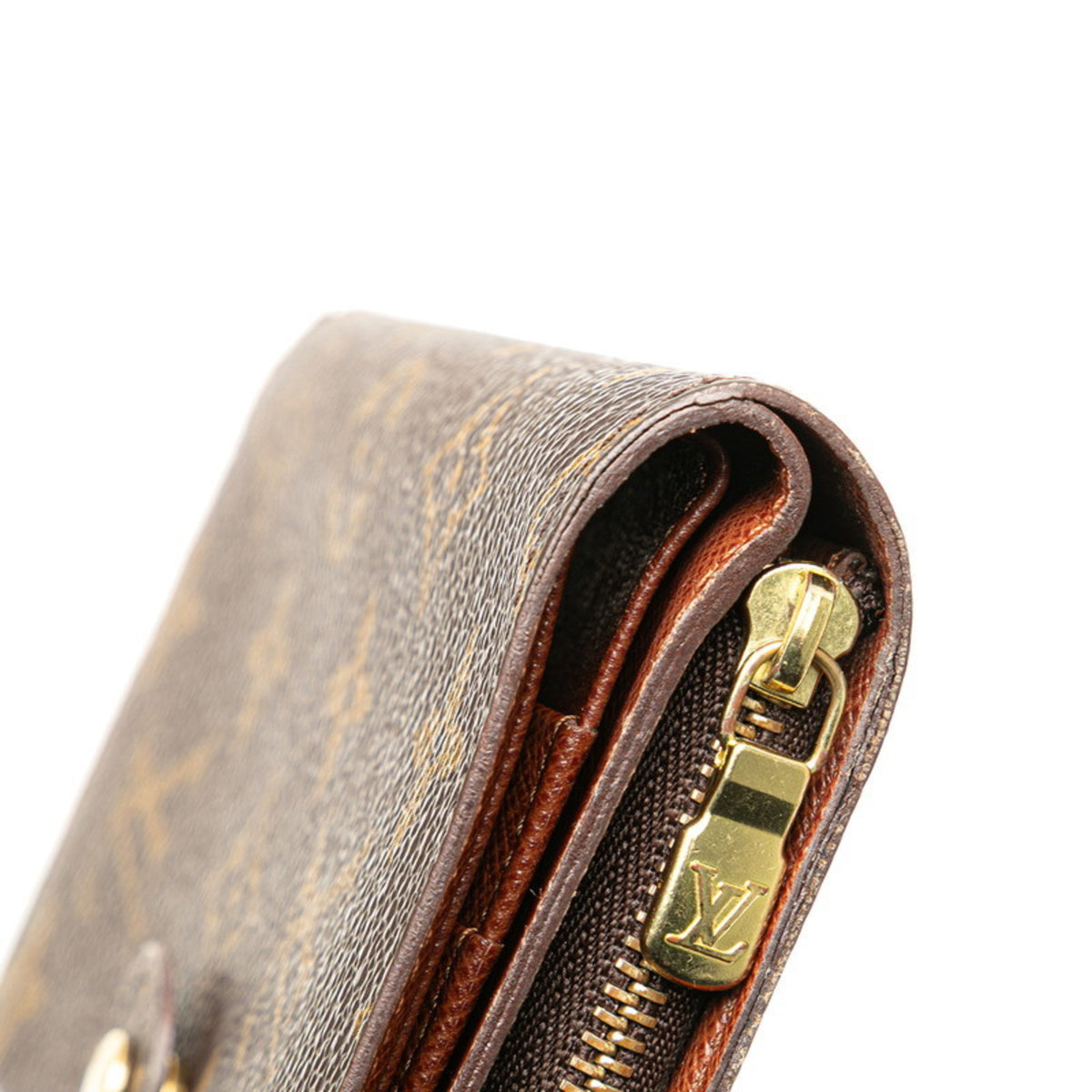 Louis Vuitton Brown Pvc Leather Wallet (Bi-Fold) (Pre-Owned)