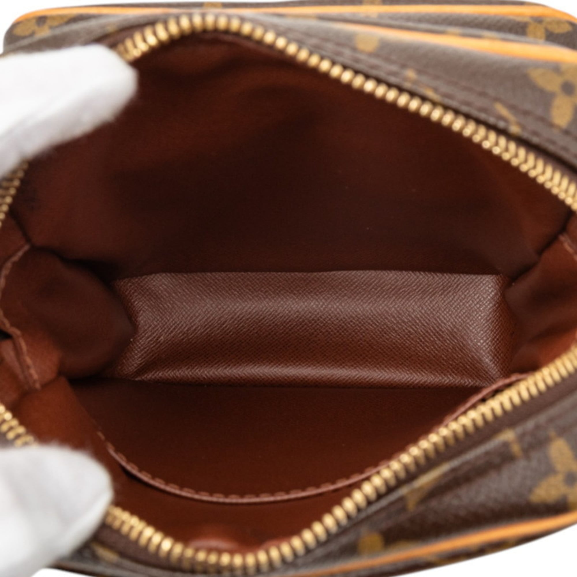 Louis Vuitton Brown Pvc Leather Shoulder Bag (Pre-Owned)