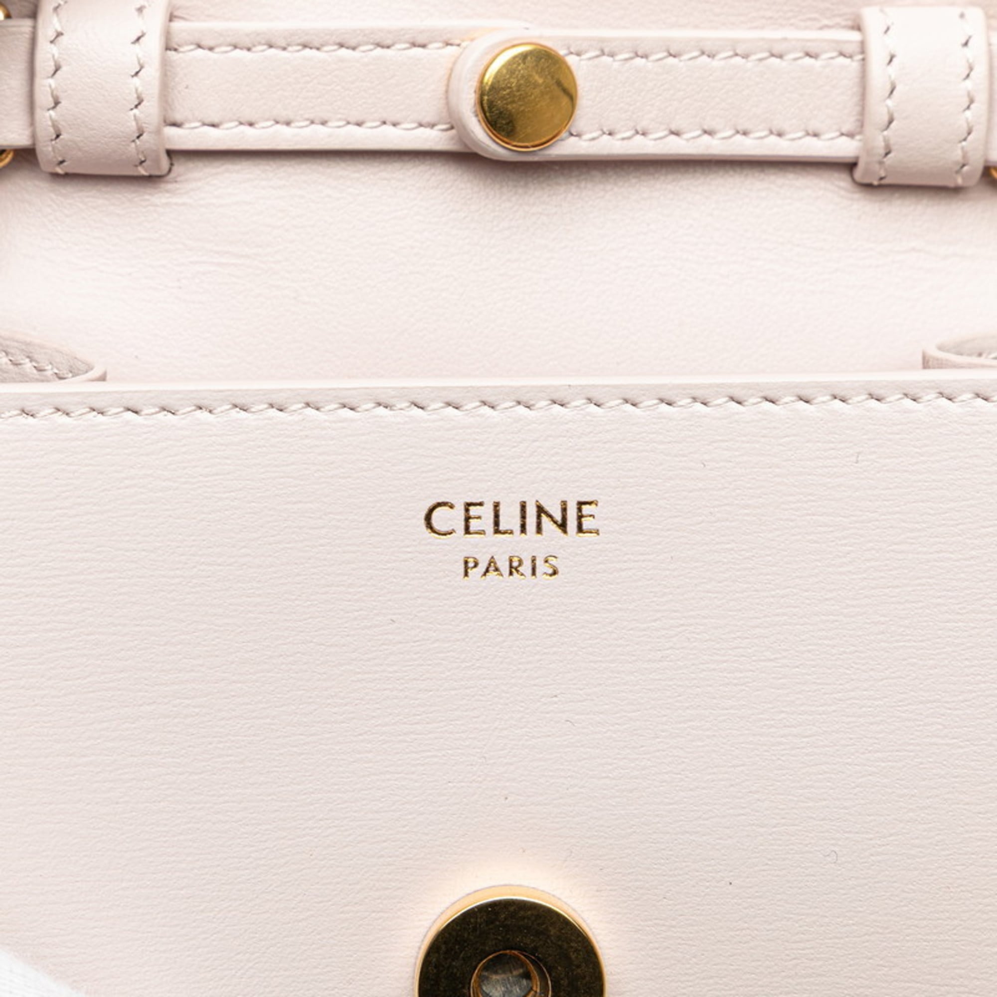 Celine Pink Leather Shoulder Bag (Pre-Owned)
