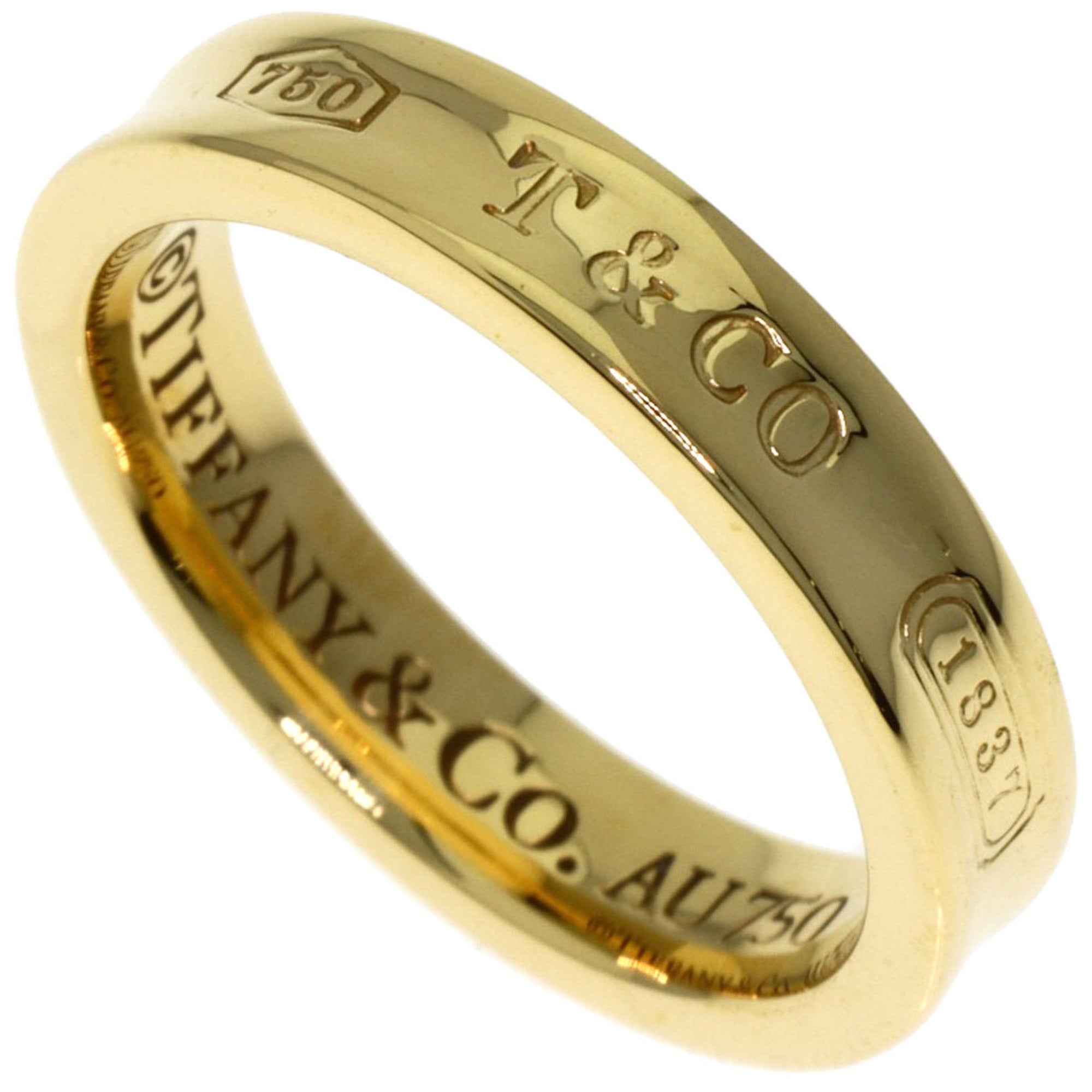 Tiffany Yellow Gold (18K) Band Ring (Pre-Owned)