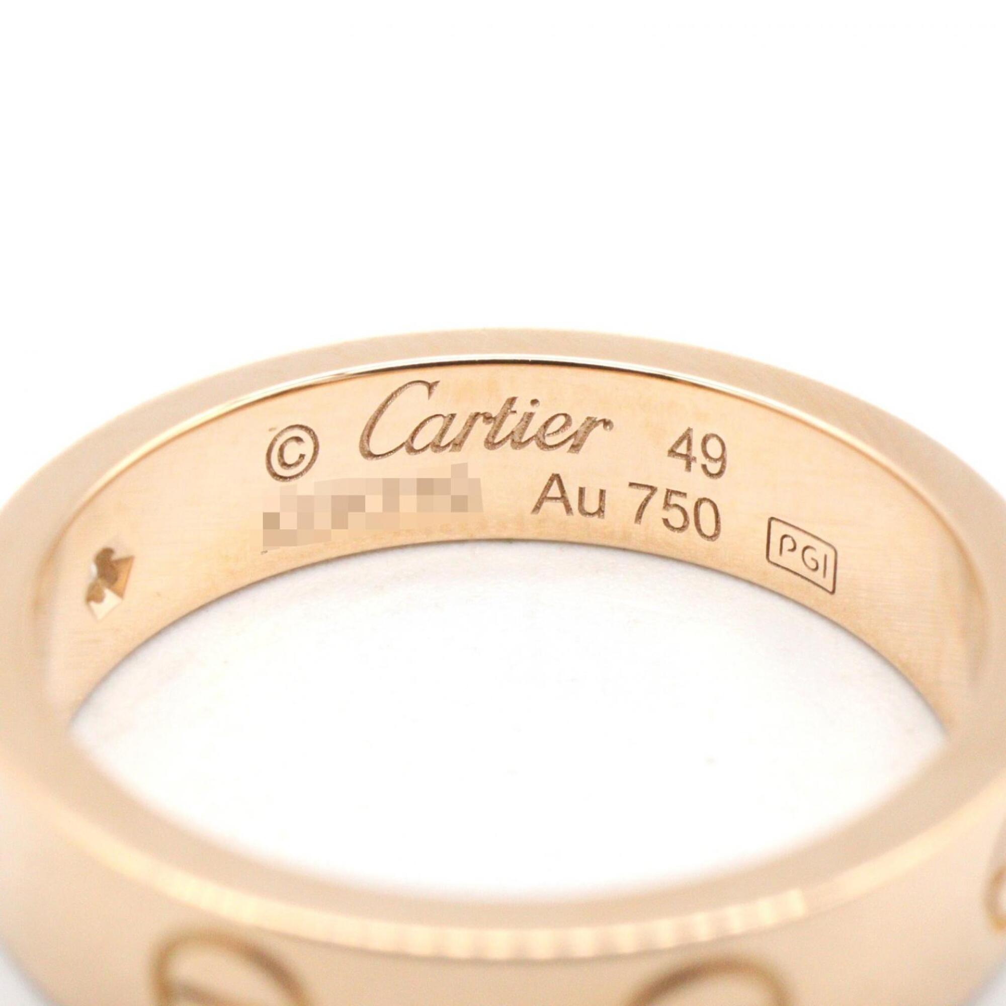 Cartier Pink Gold (18K) Band Ring (Pre-Owned)