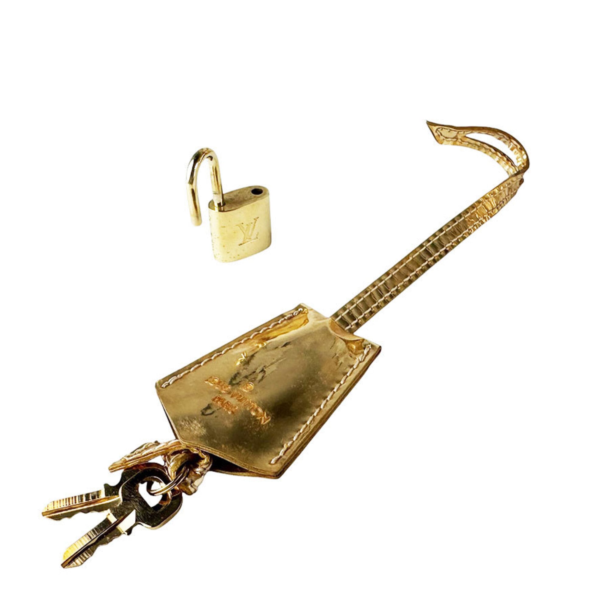 Louis Vuitton Gold Monogram Miroir Handbag (Pre-Owned)