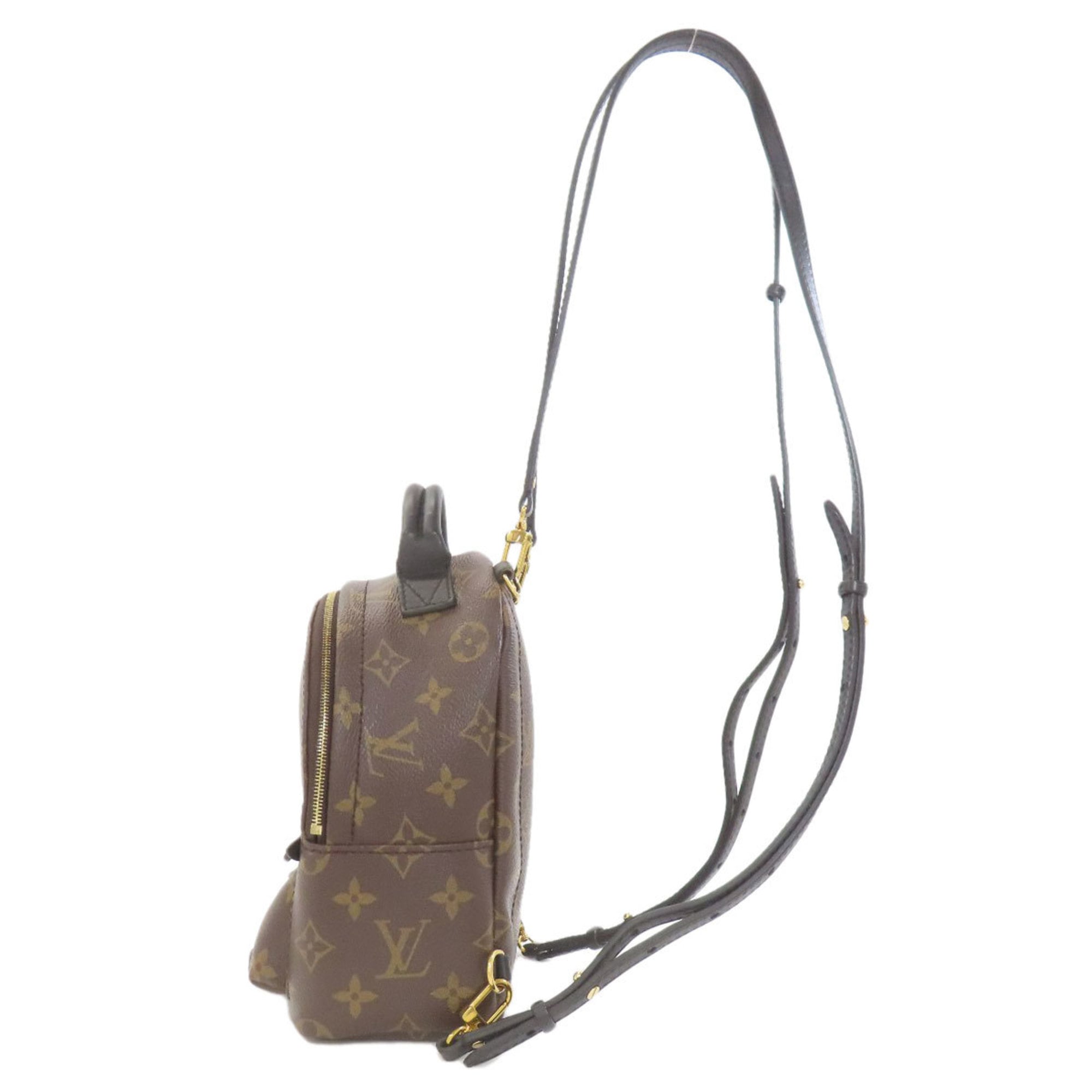 Louis Vuitton Monogram Black Pvc Backpack (Pre-Owned)