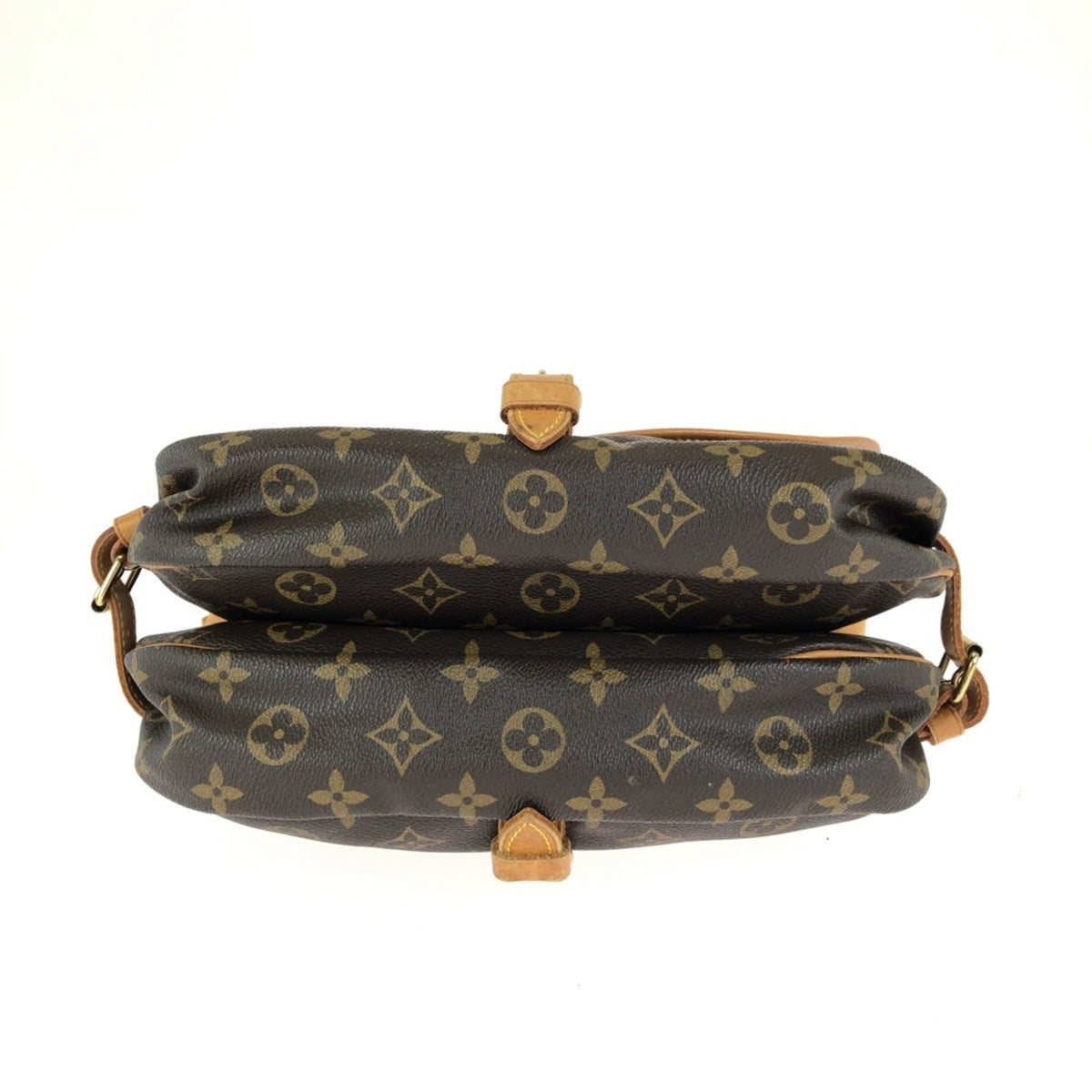 Louis Vuitton Monogram Brown Pvc Leather Messenger Bag Shoulder Bag (Pre-Owned)