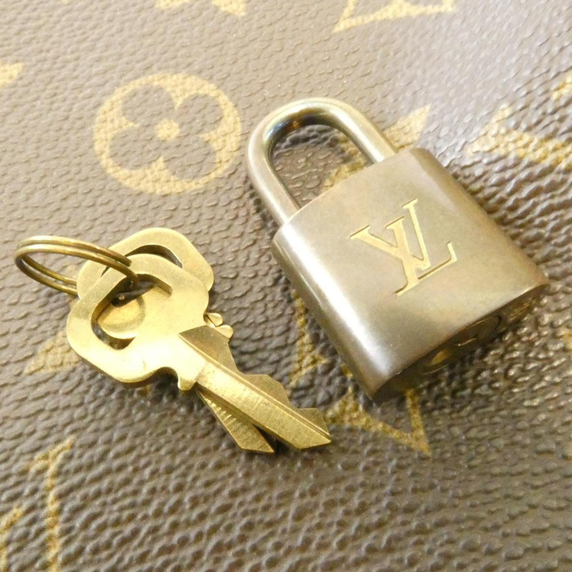 Louis Vuitton Monogram Marron Coated Canvas Boston Bag (Pre-Owned)