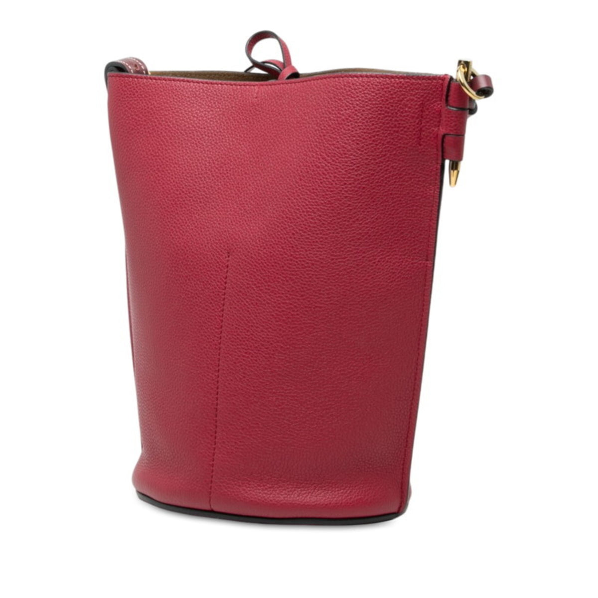 Loewe Red Color Leather Shoulder Bag (Pre-Owned)