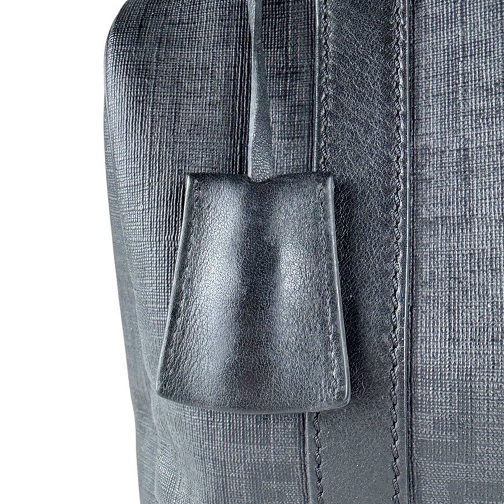 Fendi Black Pvc Leather Handbag (Pre-Owned)