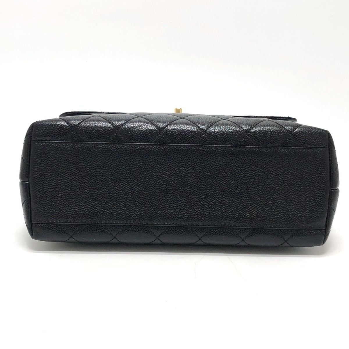 Chanel Black Leather Handbag (Pre-Owned)