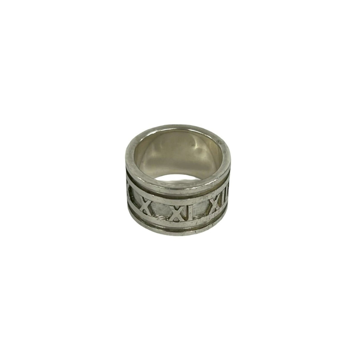 Tiffany Silver Silver 925 Band Ring (Pre-Owned)