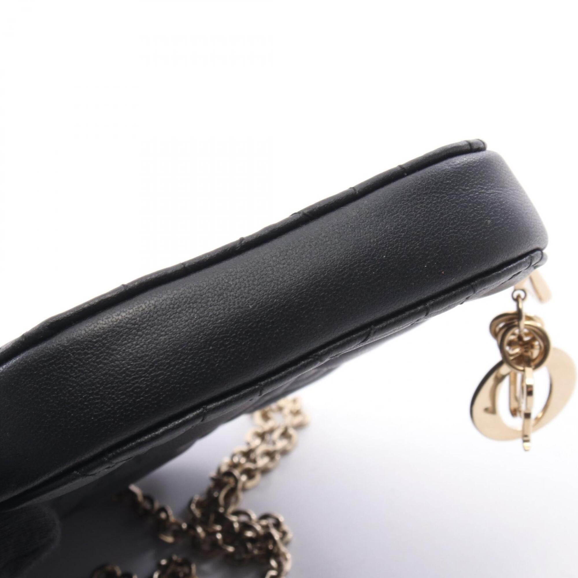 Christian Dior Black Leather Handbag (Pre-Owned)
