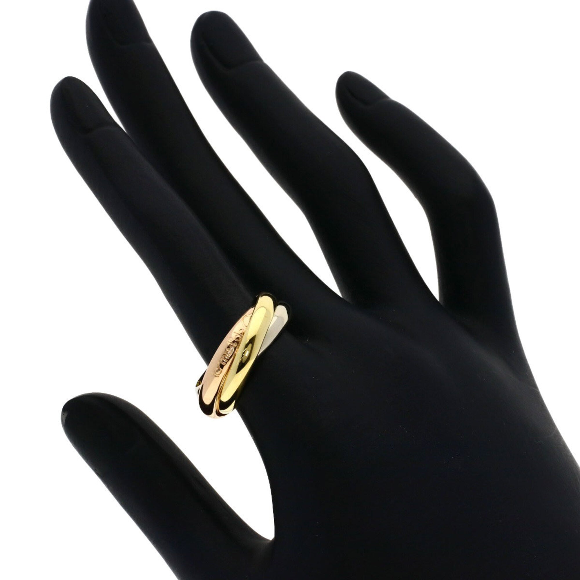 Cartier Yellow Gold (18K) Pink Gold (18K) White Gold (18K) Band Ring (Pre-Owned)