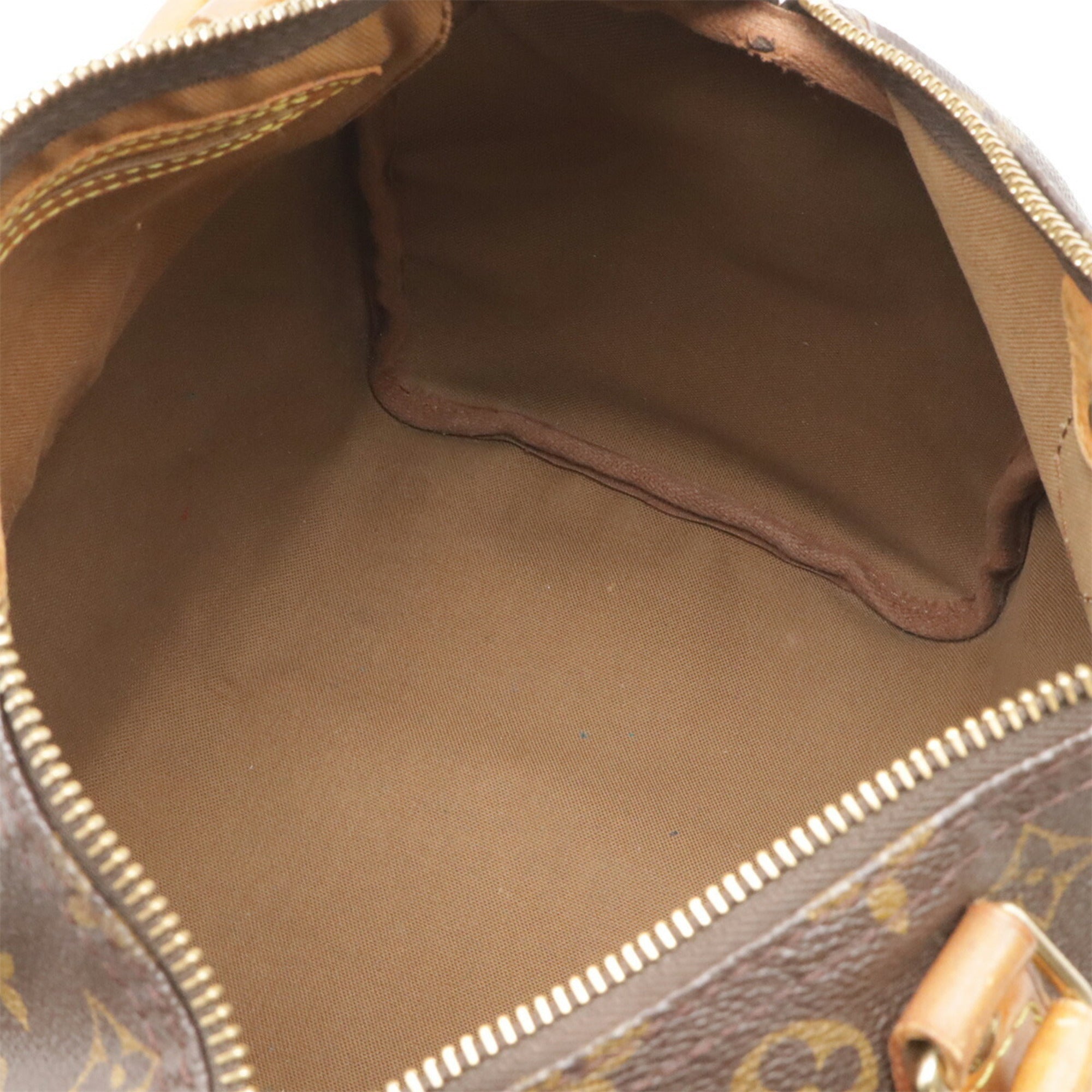 Louis Vuitton Brown Monogram Canvas Pvc Coated Canvas Boston Bag Handbag (Pre-Owned)