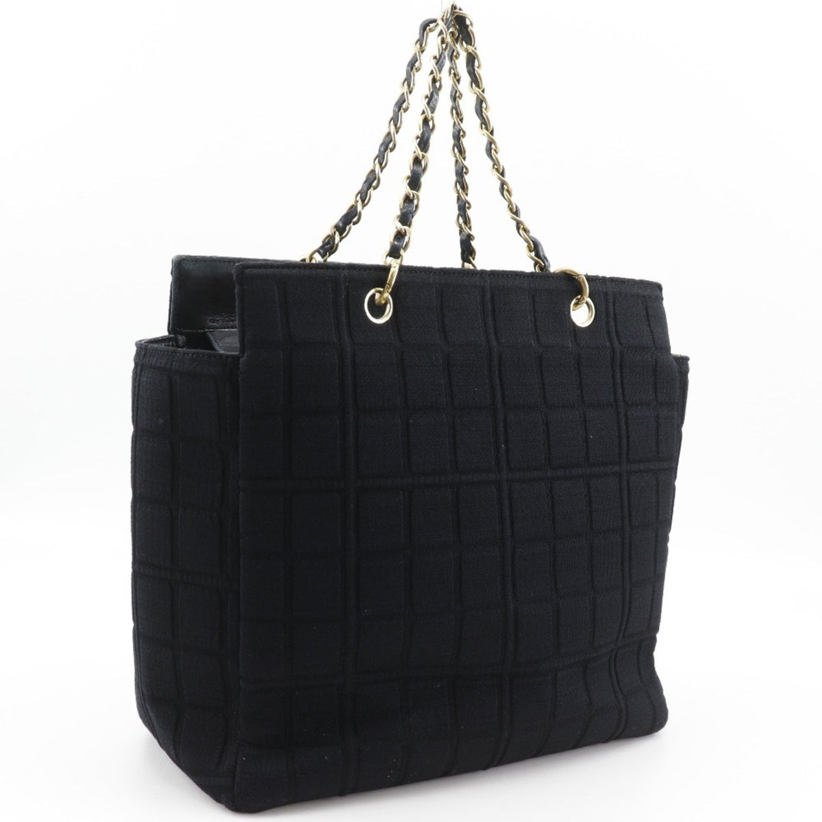 Chanel Black Jersey Tote Bag (Pre-Owned)