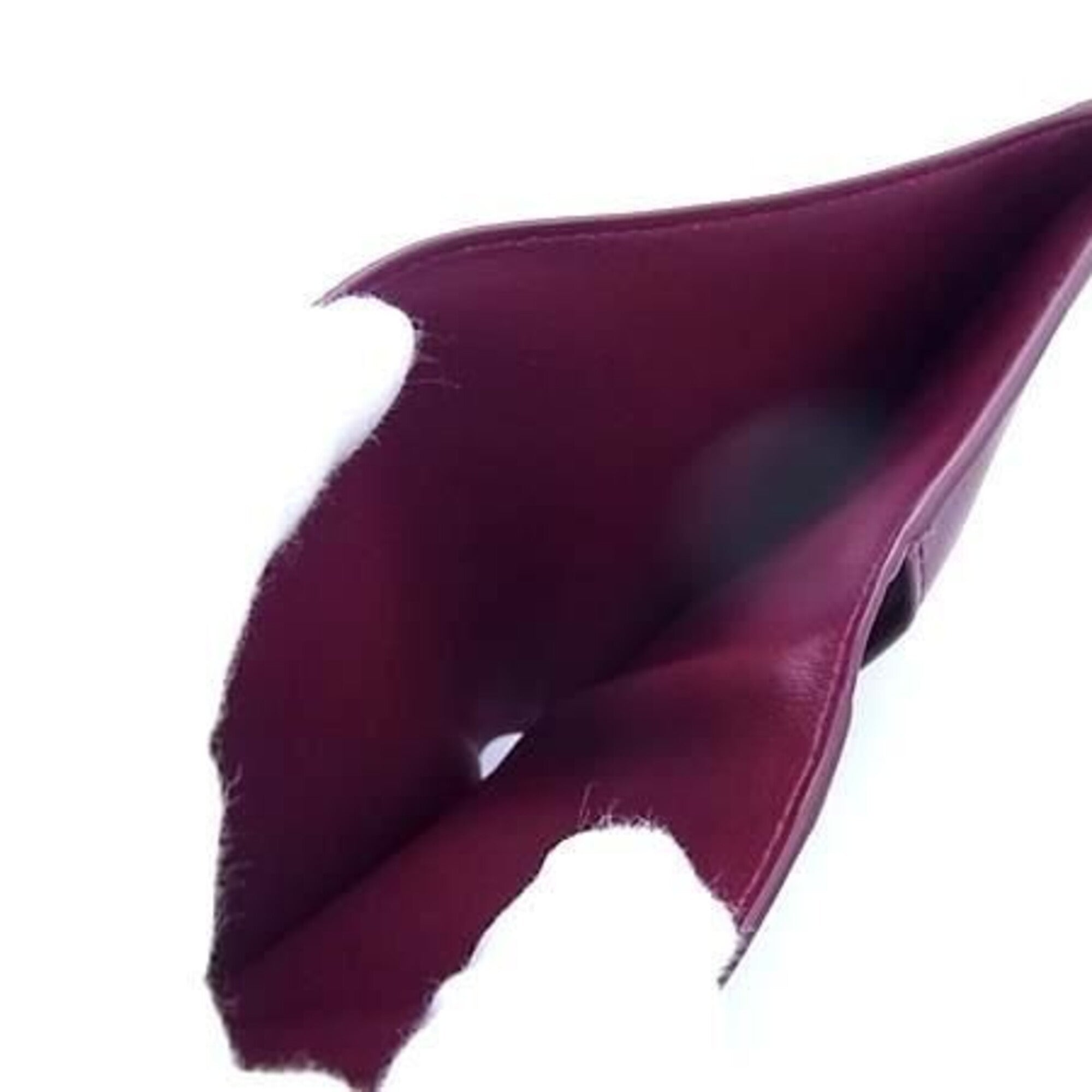 Bottega Veneta Bordeaux Leather Wallet (Bi-Fold) (Pre-Owned)