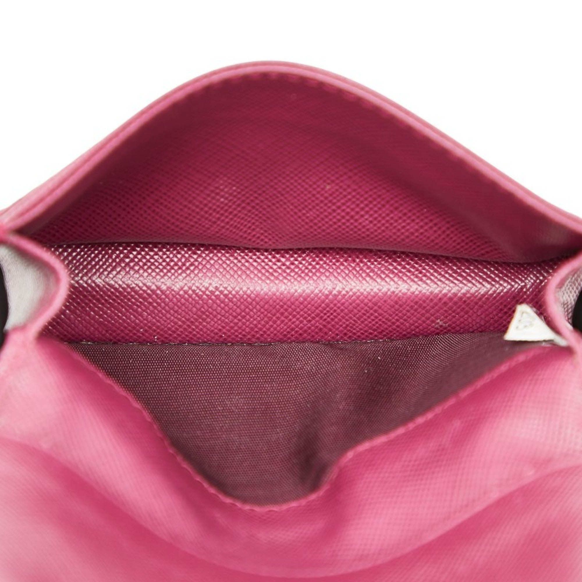 Prada Purple Leather Coin Purse/Coin Case (Pre-Owned)