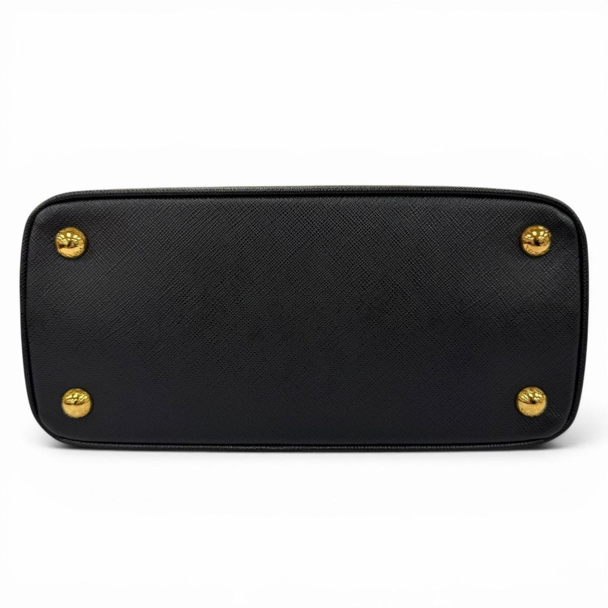 Prada Black Leather Handbag Shoulder Bag (Pre-Owned)