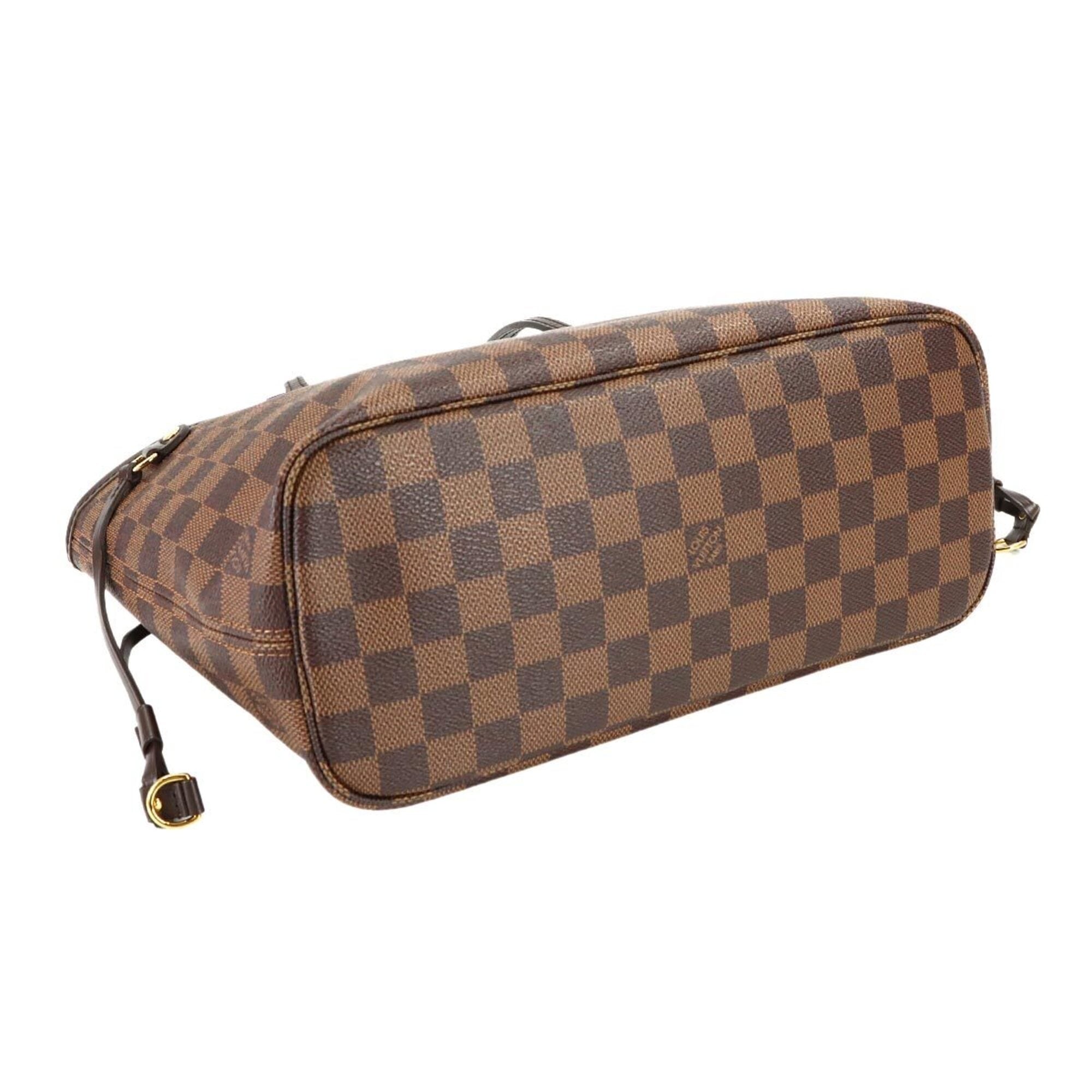 Louis Vuitton Brown Damier Canvas Ebene Damier Canvas Handbag Tote Bag (Pre-Owned)