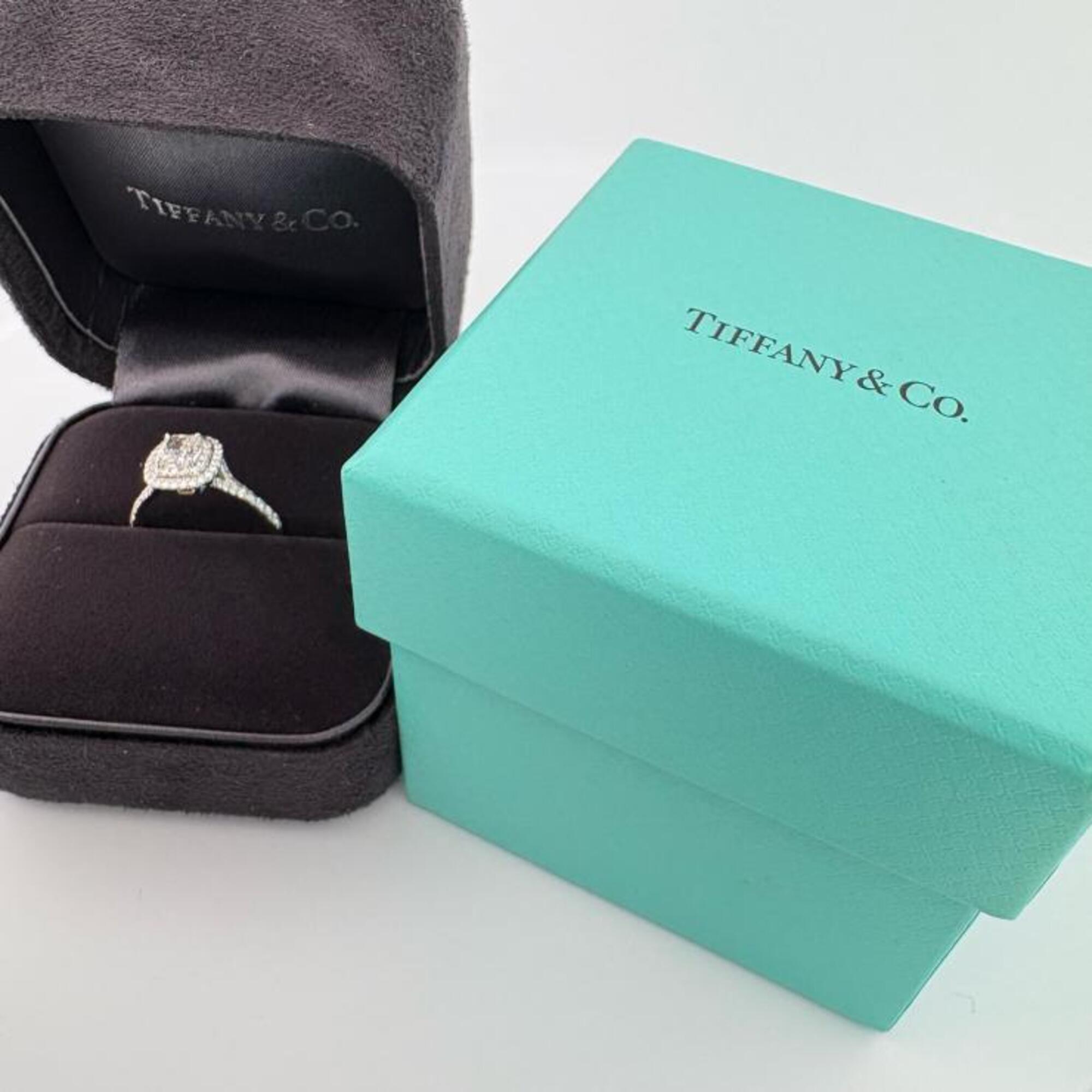 Tiffany Platinum 950 Band Ring (Pre-Owned)